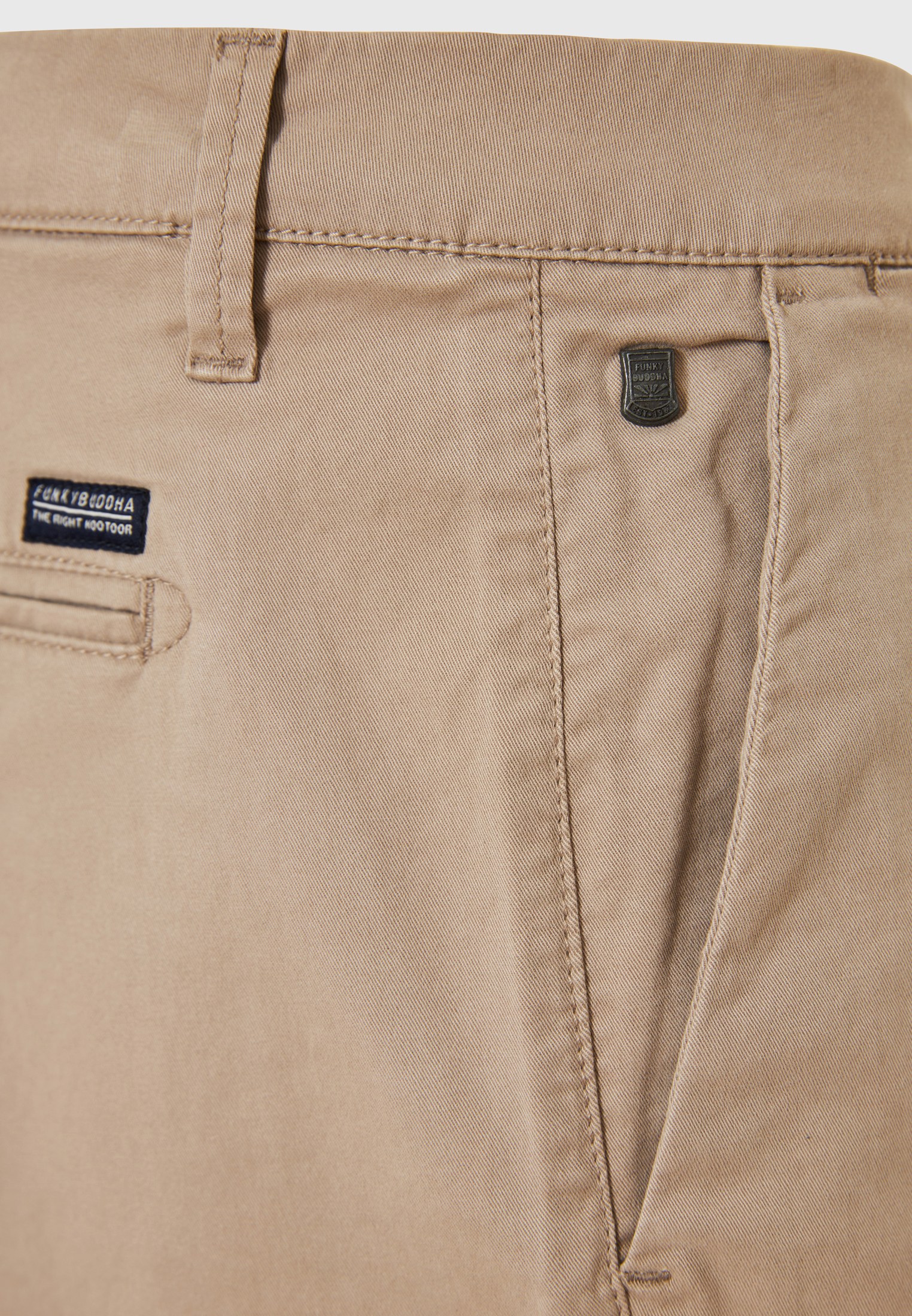 Men's Trousers Funky Buddha Beige