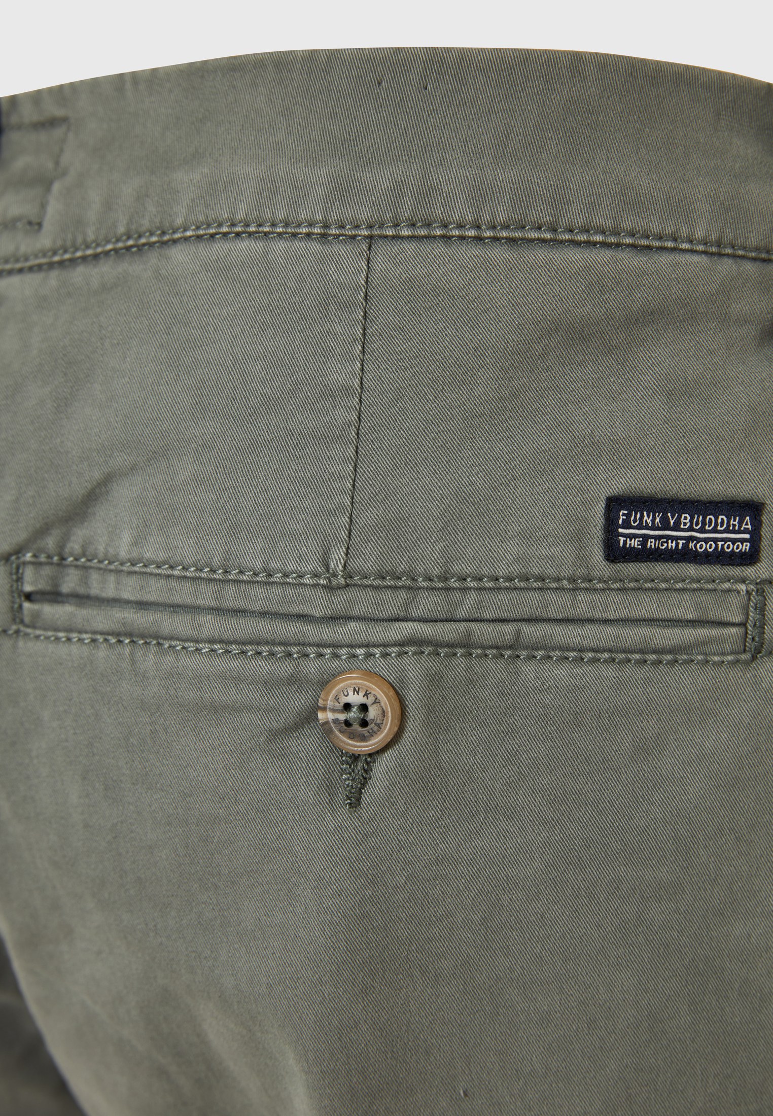 Men's Trousers Funky Buddha Green