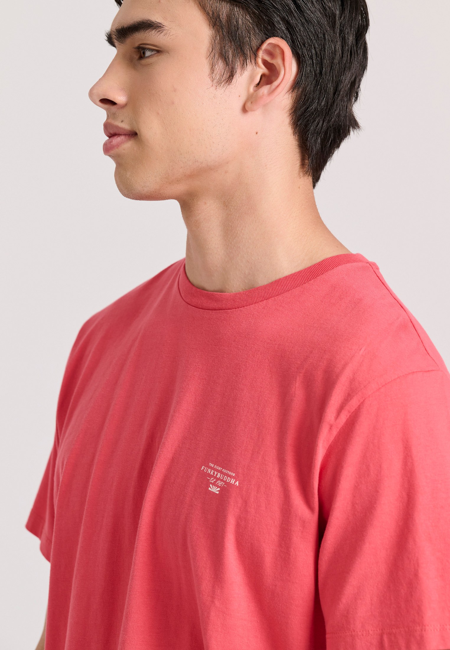 Men's Shirts Funky Buddha Red