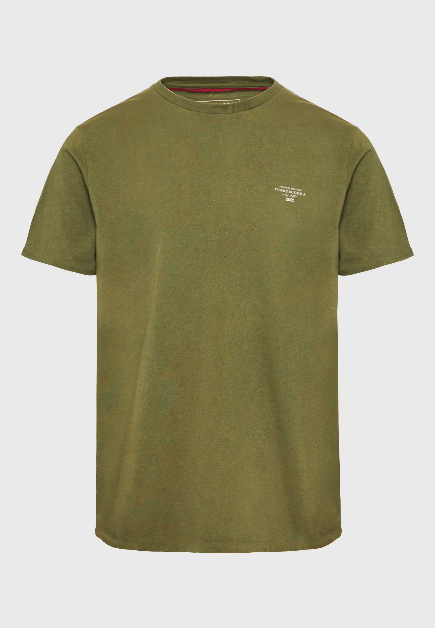 Men's Shirts Funky Buddha Khaki