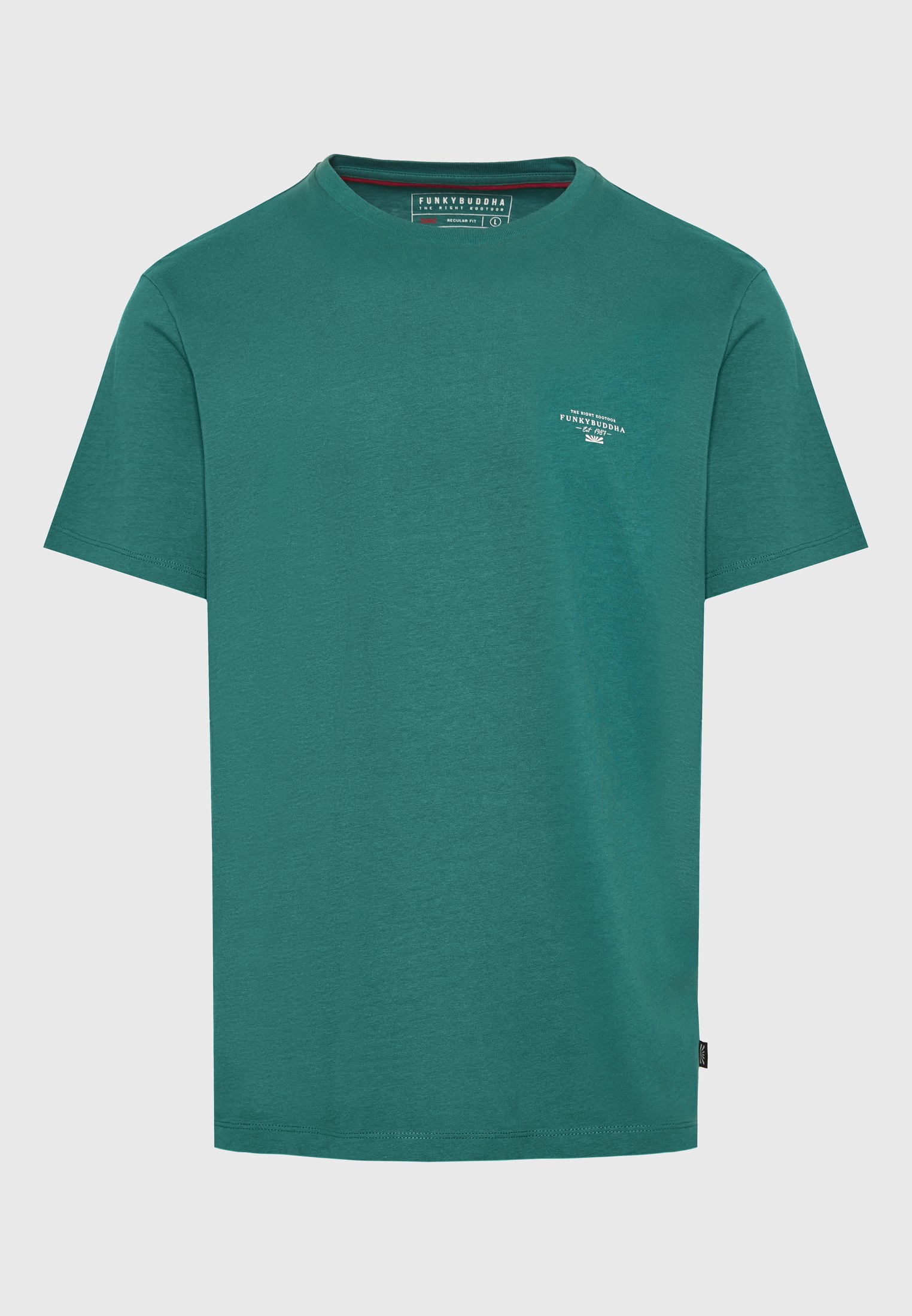 Men's Shirts Funky Buddha Green