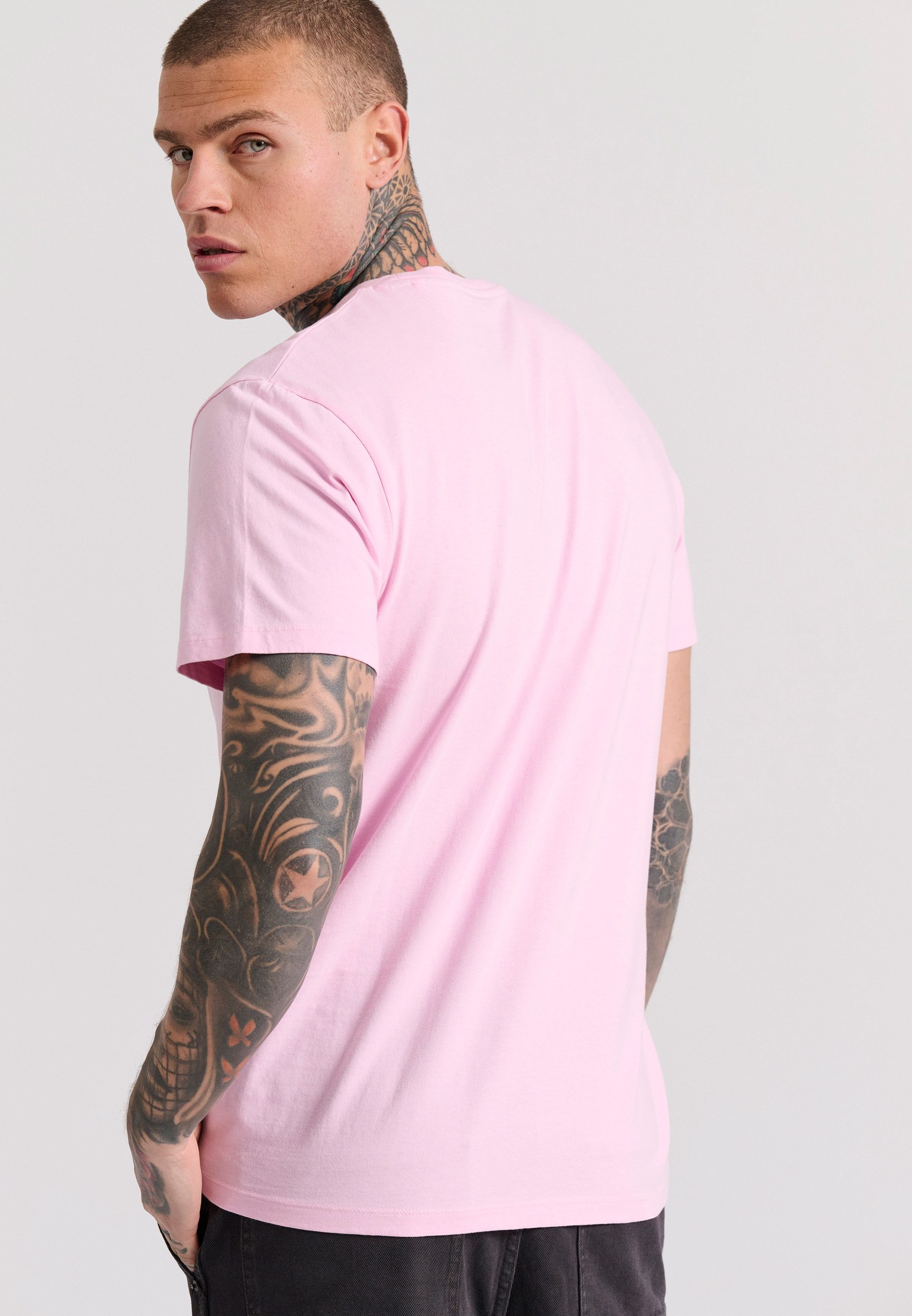 Men's Shirts Funky Buddha Pink