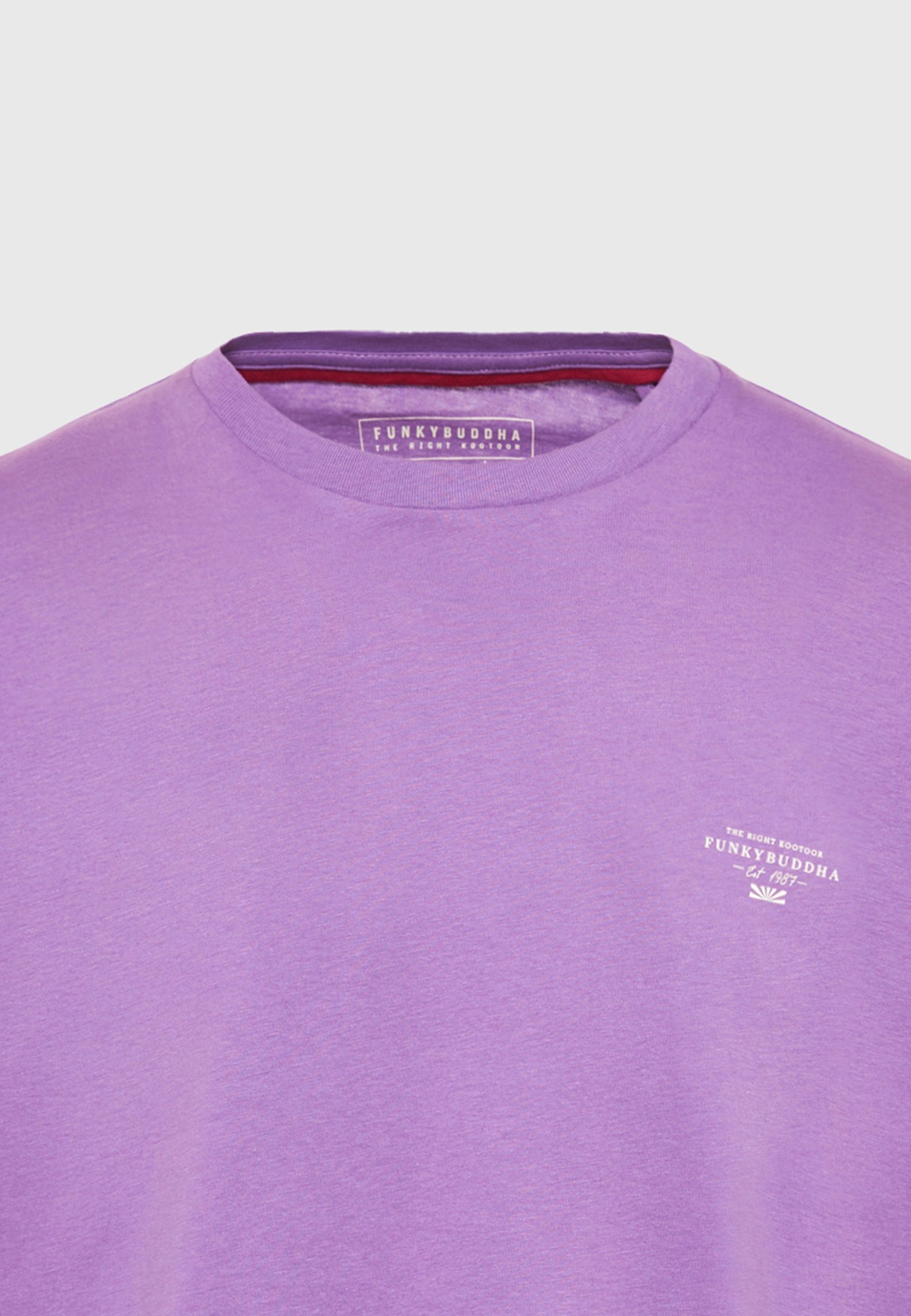 Men's Shirts Funky Buddha Purple