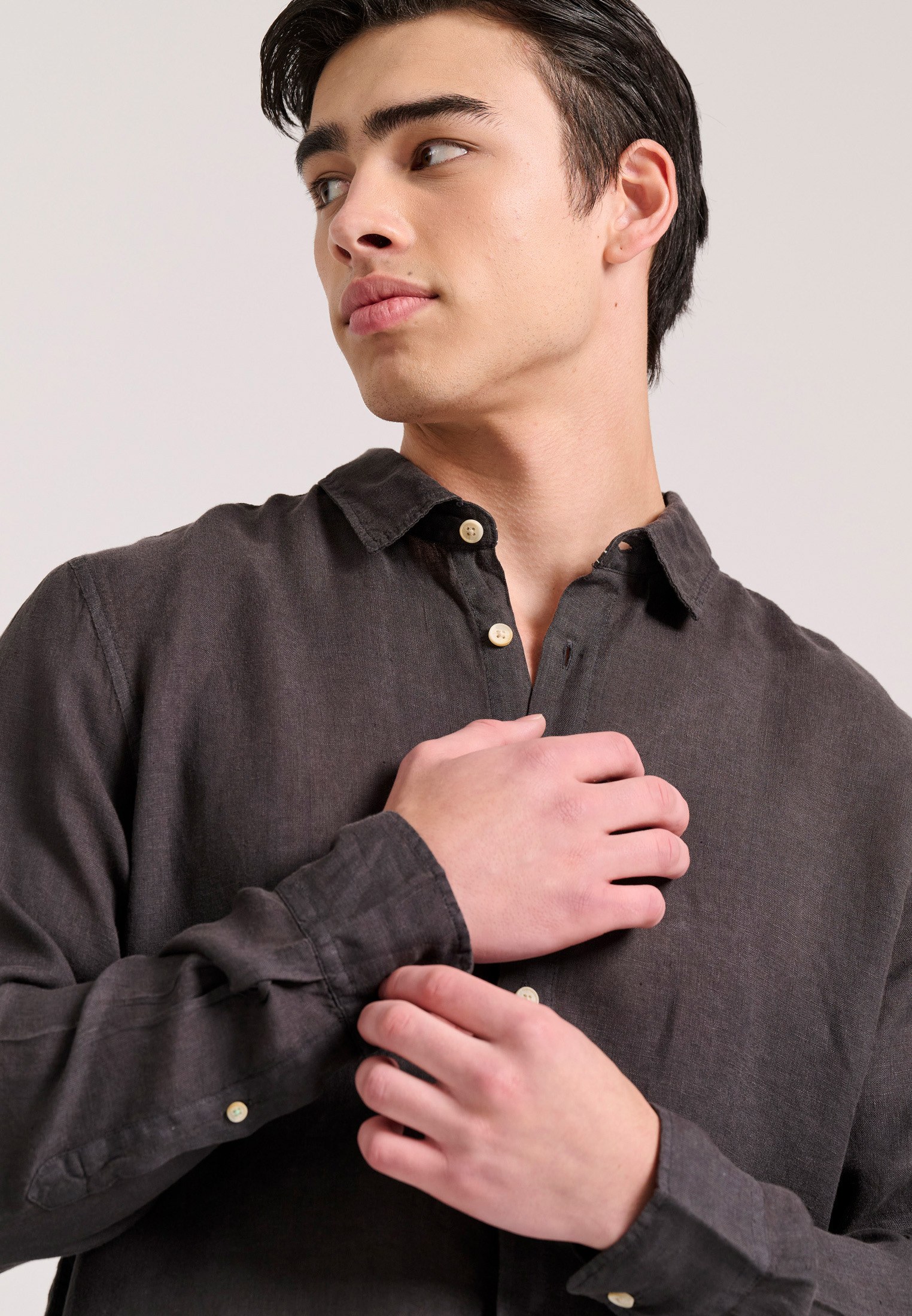 Men's Shirts Funky Buddha Black