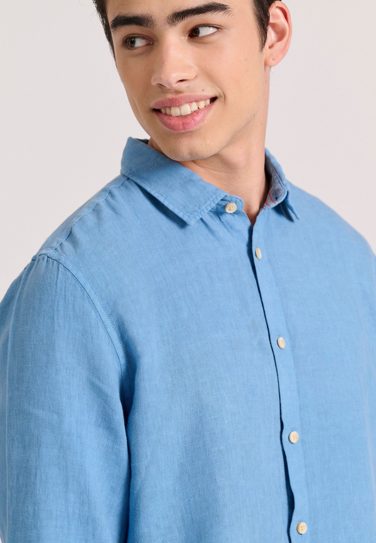 Men's Shirts Funky Buddha Blue