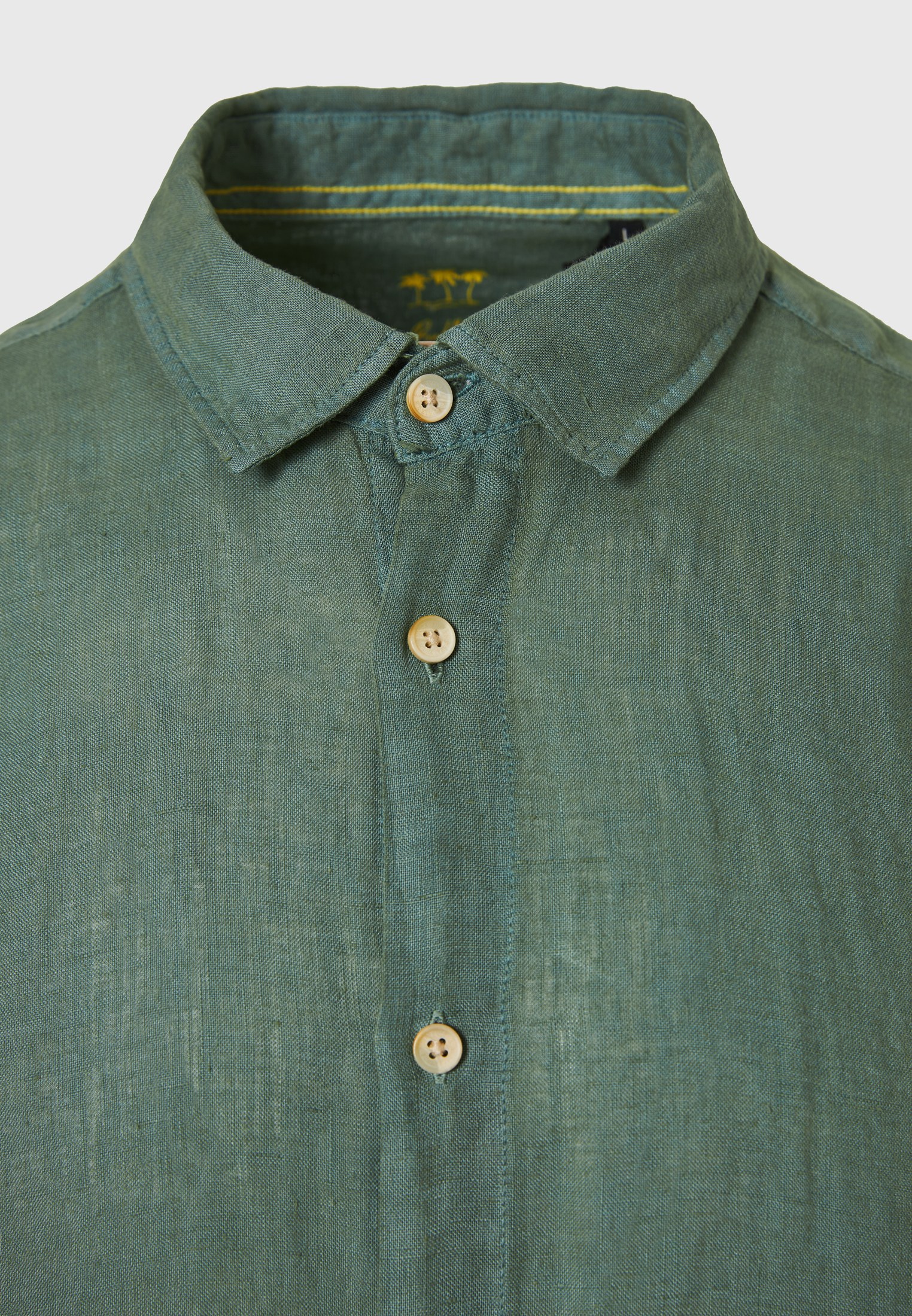 Garment dyed λινό πουκάμισο - The essentials