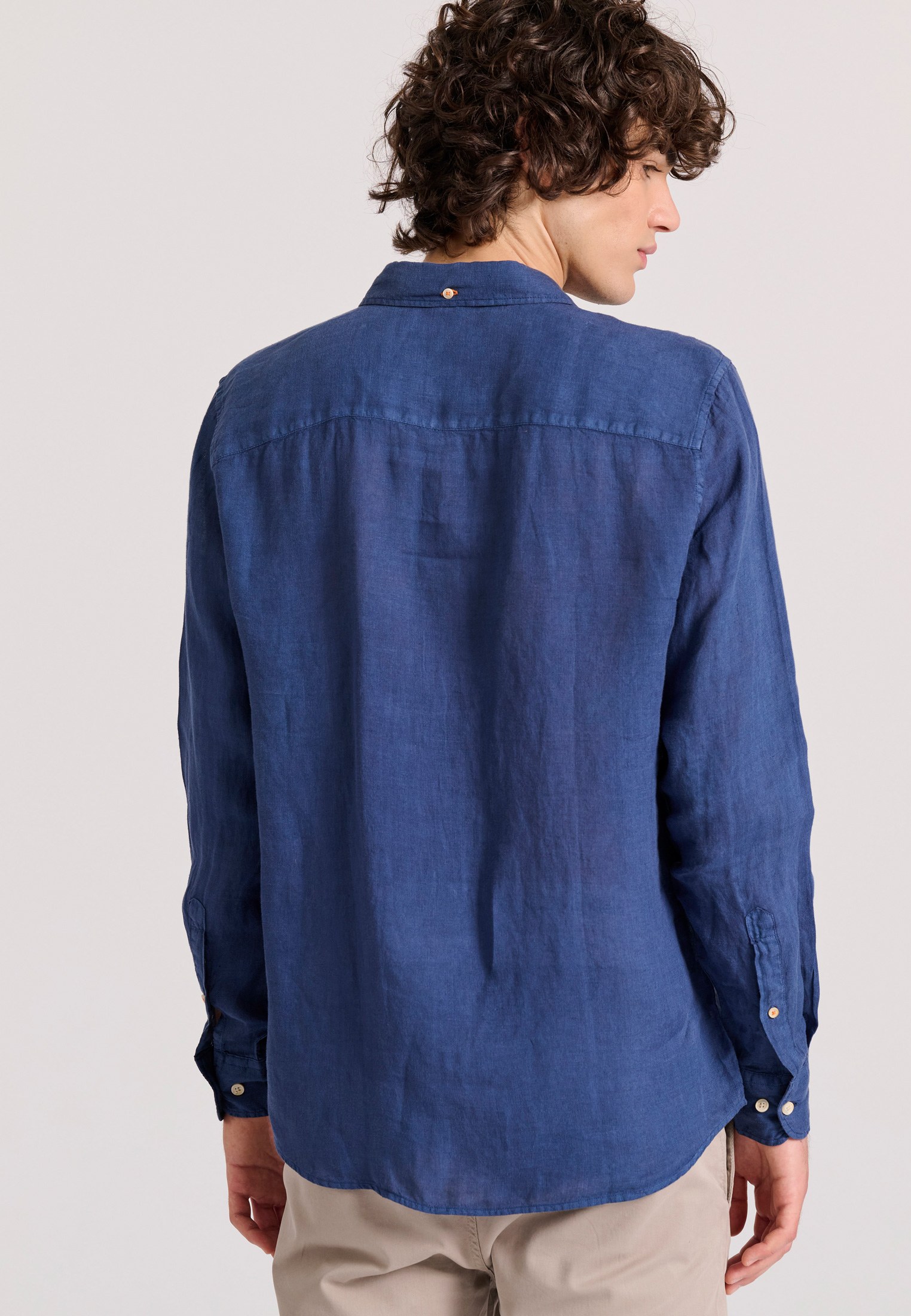 Men's Shirts Funky Buddha Navy