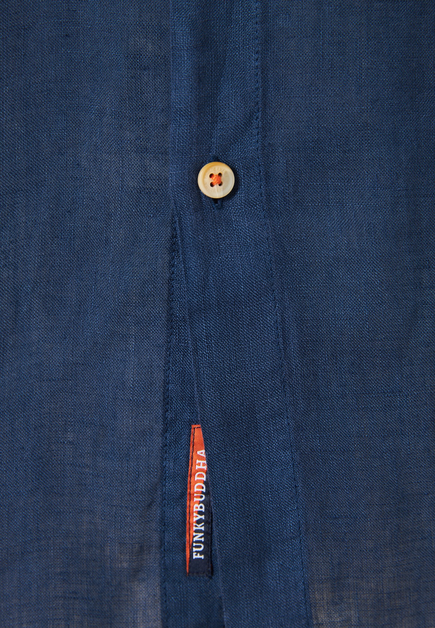 Men's Shirts Funky Buddha Navy