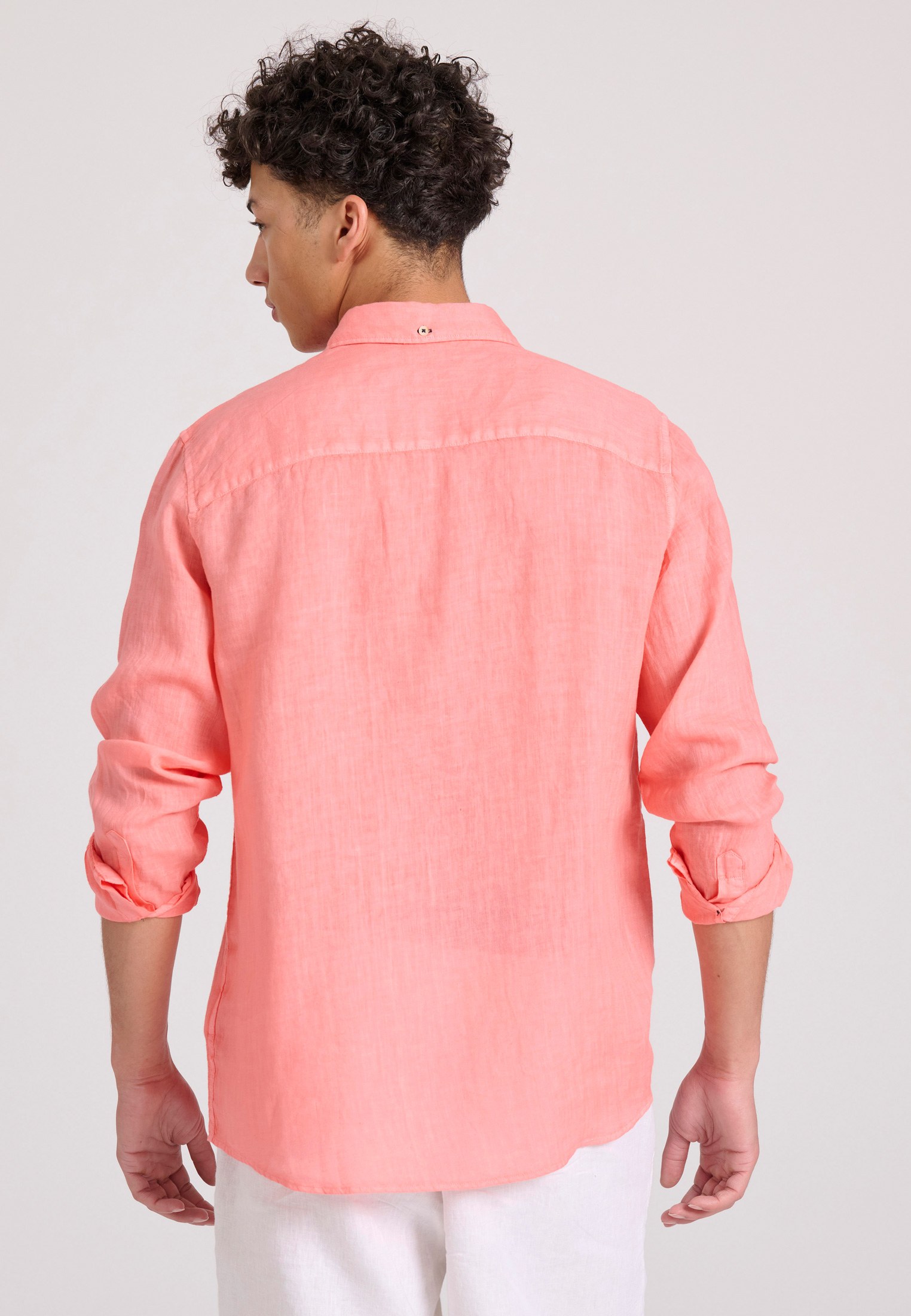 Men's Shirts Funky Buddha Orange