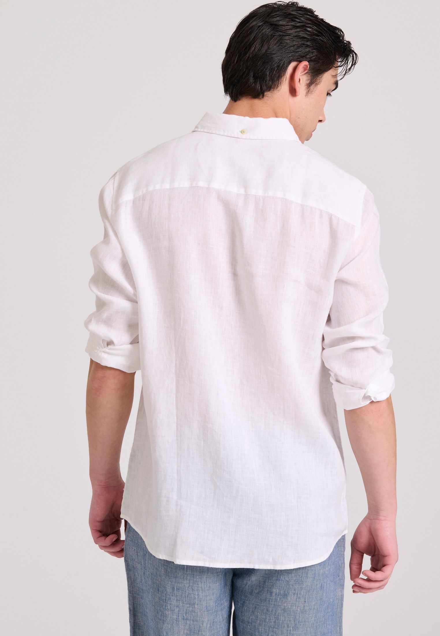 Men's Shirts Funky Buddha White