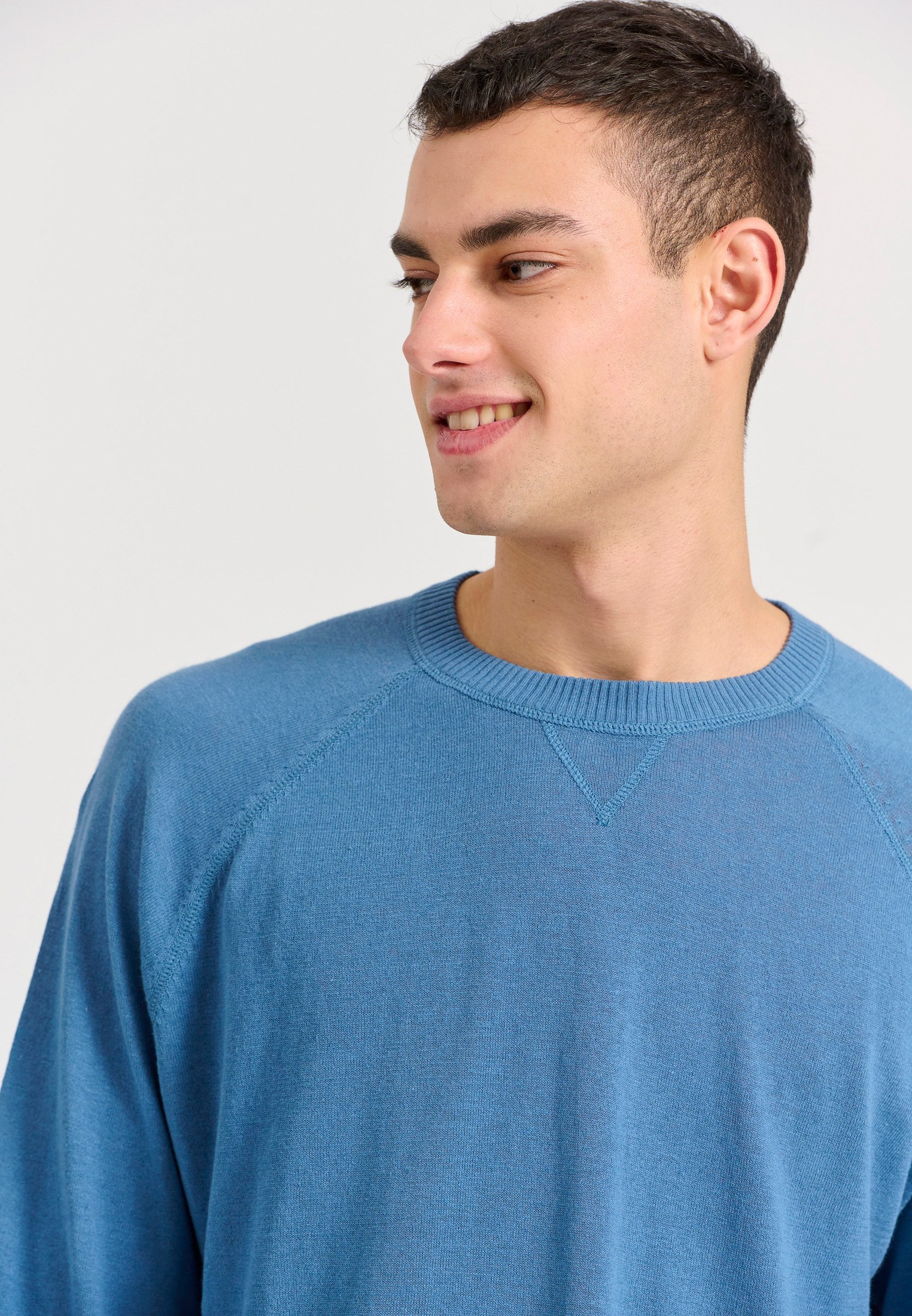 Men's Knitwear Funky Buddha Blue