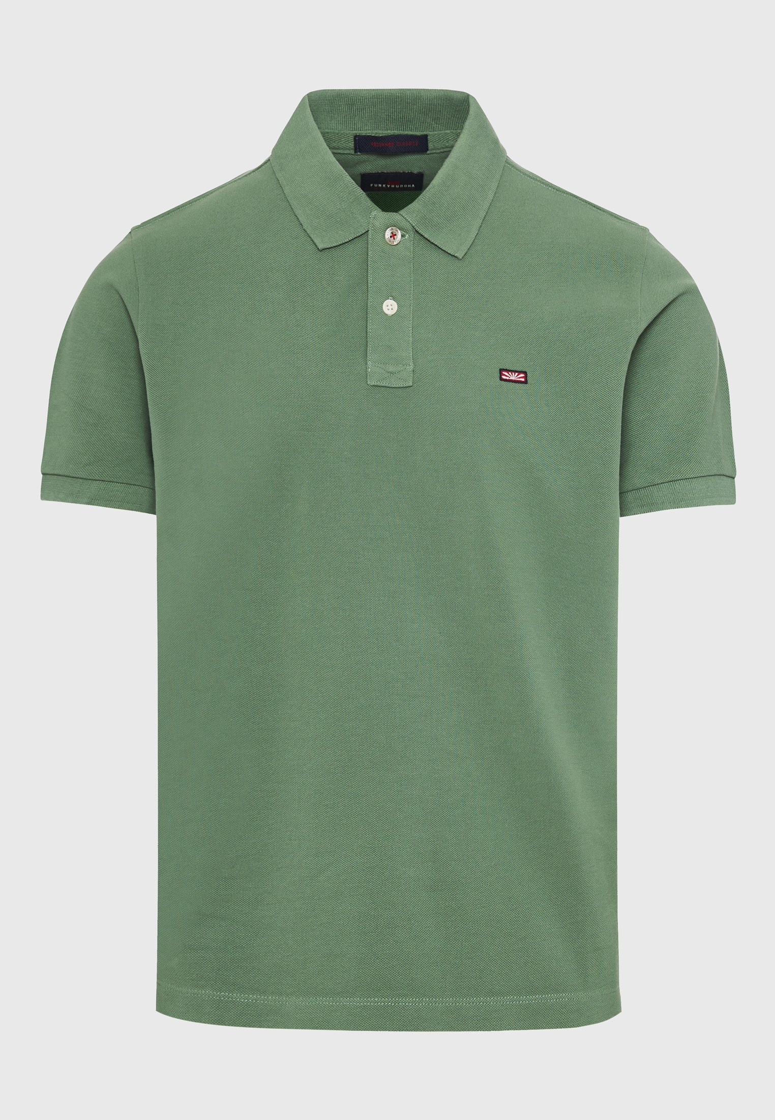 Essential polo μπλούζα με κεντημένο logo