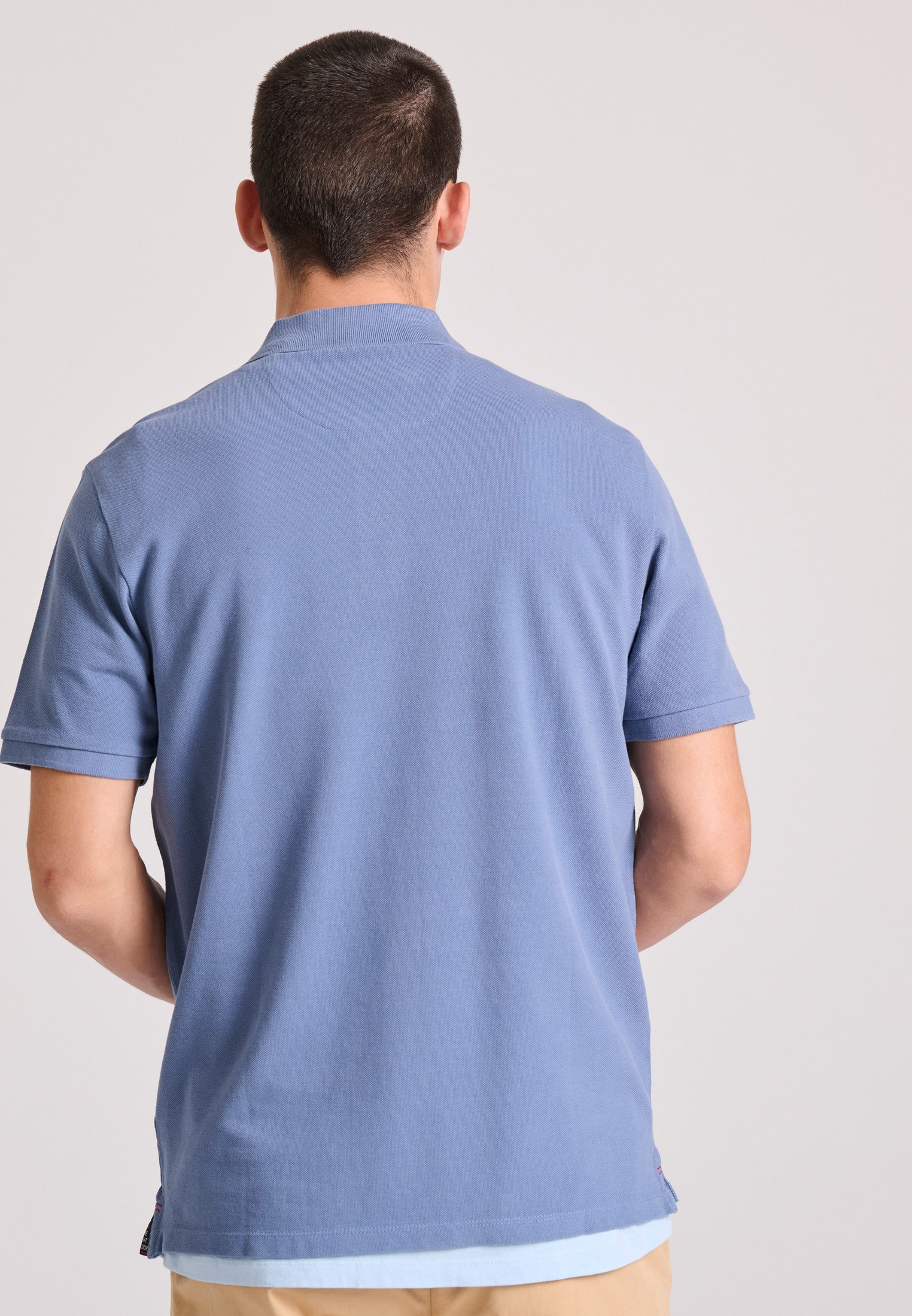 Men's Polo Shirts Funky Buddha Blue