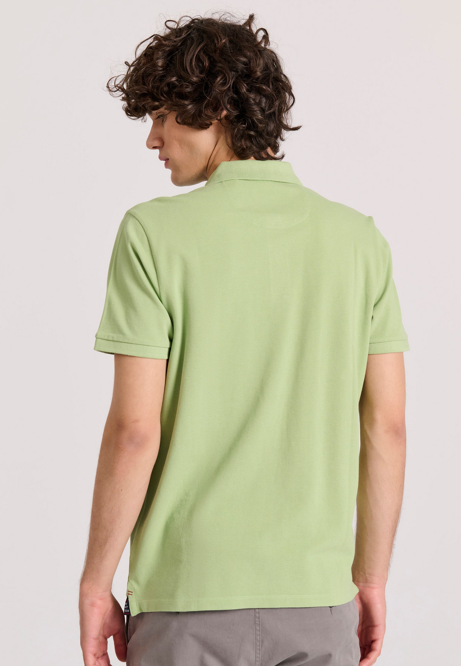 Men's Polo Shirts Funky Buddha Green