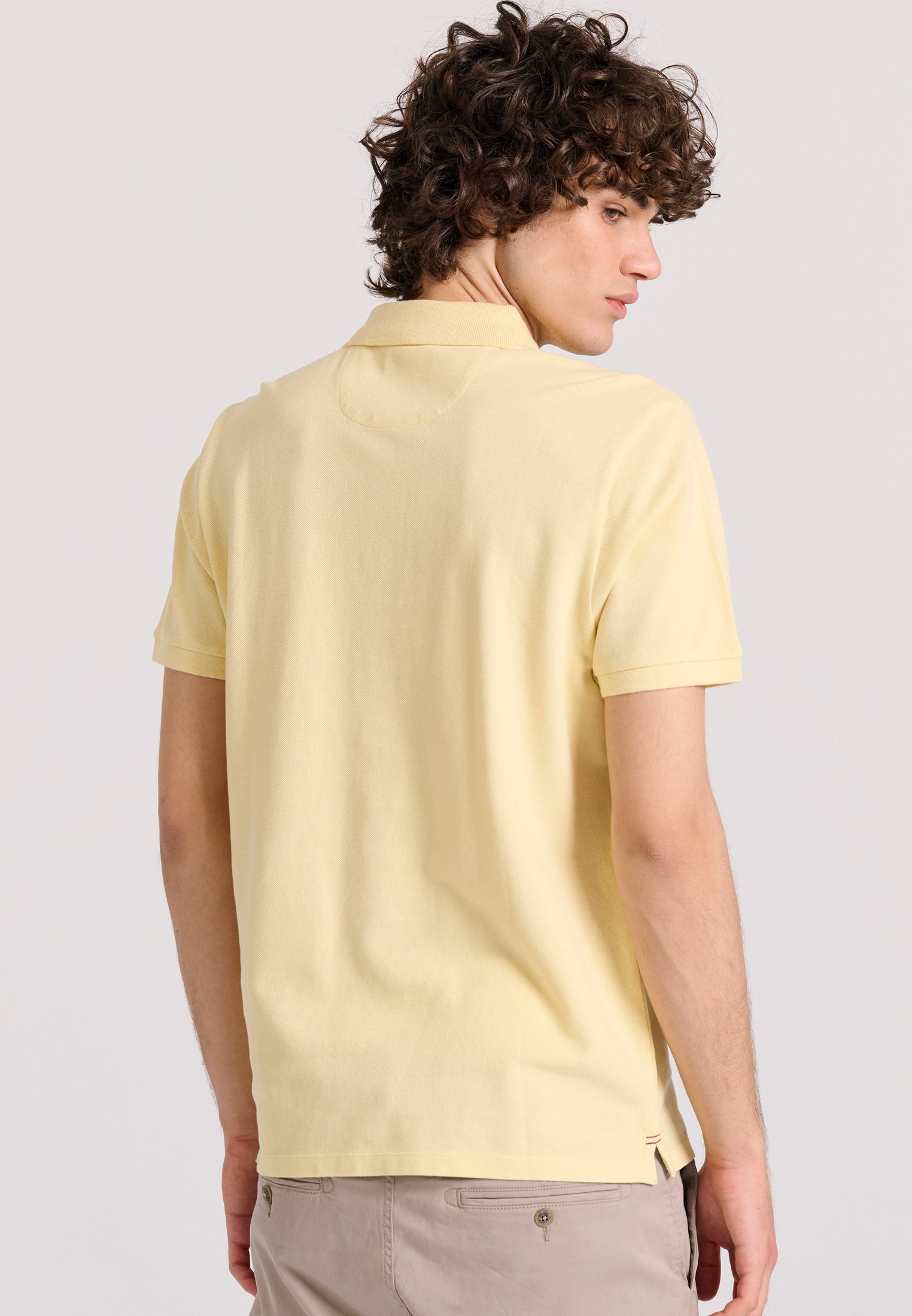 Men's Polo Shirts Funky Buddha Yellow