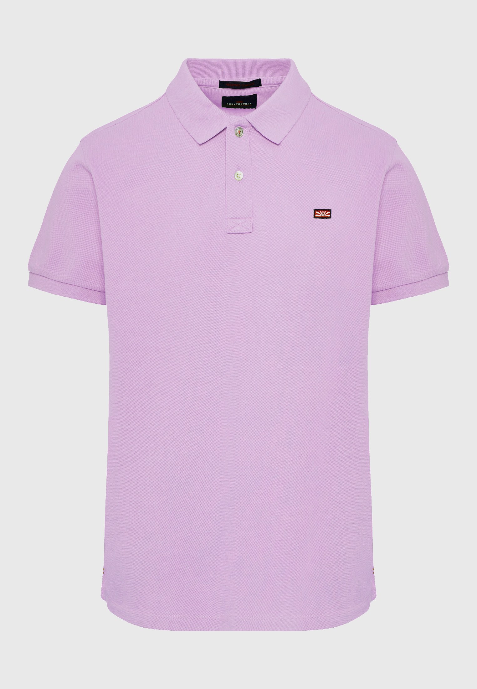 Men's Polo Shirts Funky Buddha Purple