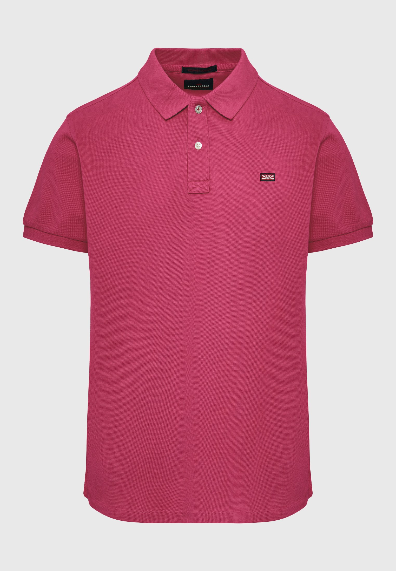 Men's Polo Shirts Funky Buddha Pink