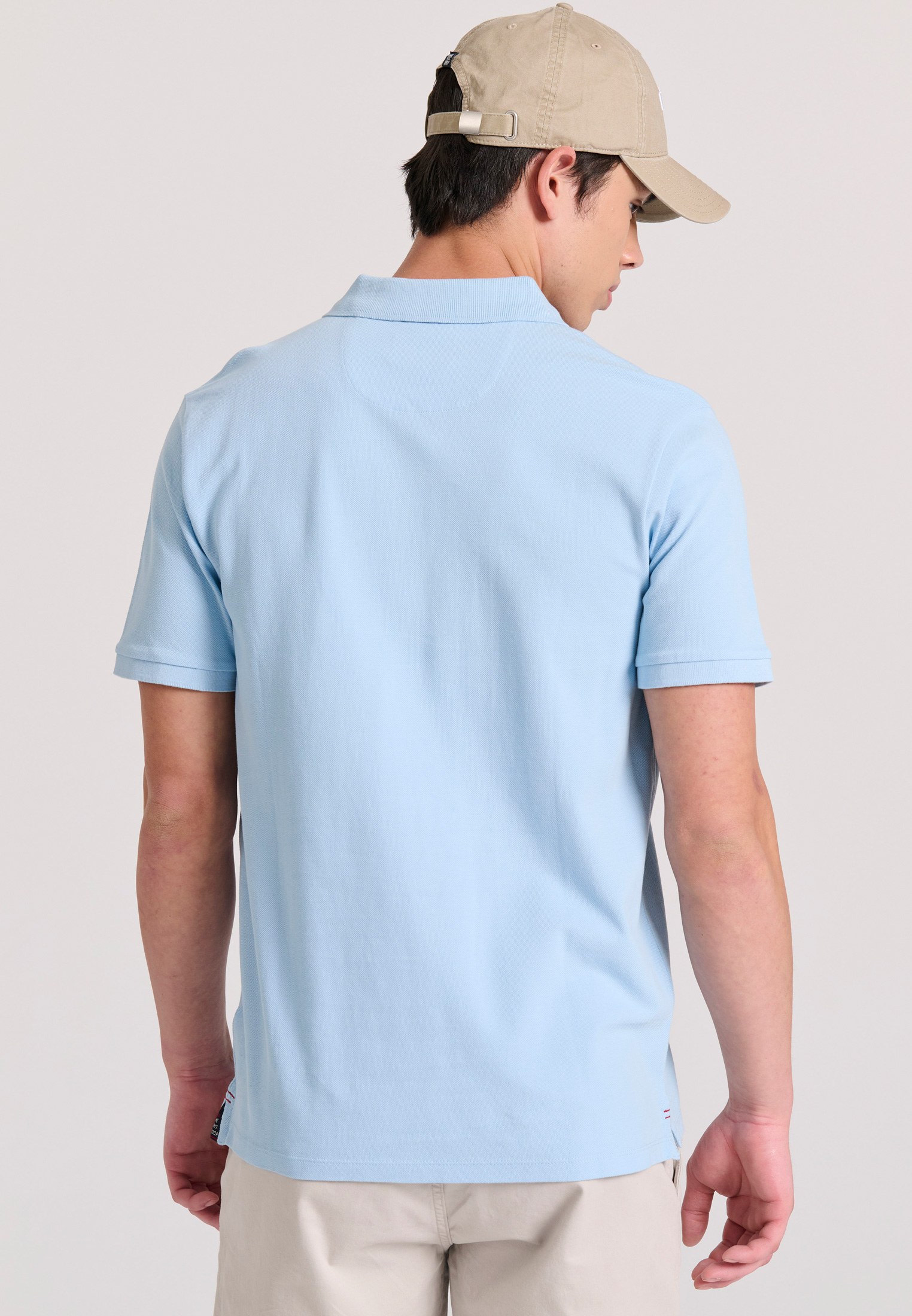 Men's Polo Shirts Funky Buddha Blue