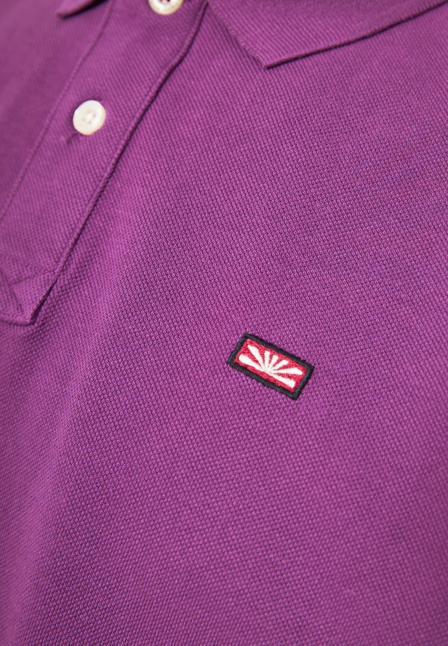 Men's Polo Shirts Funky Buddha Purple