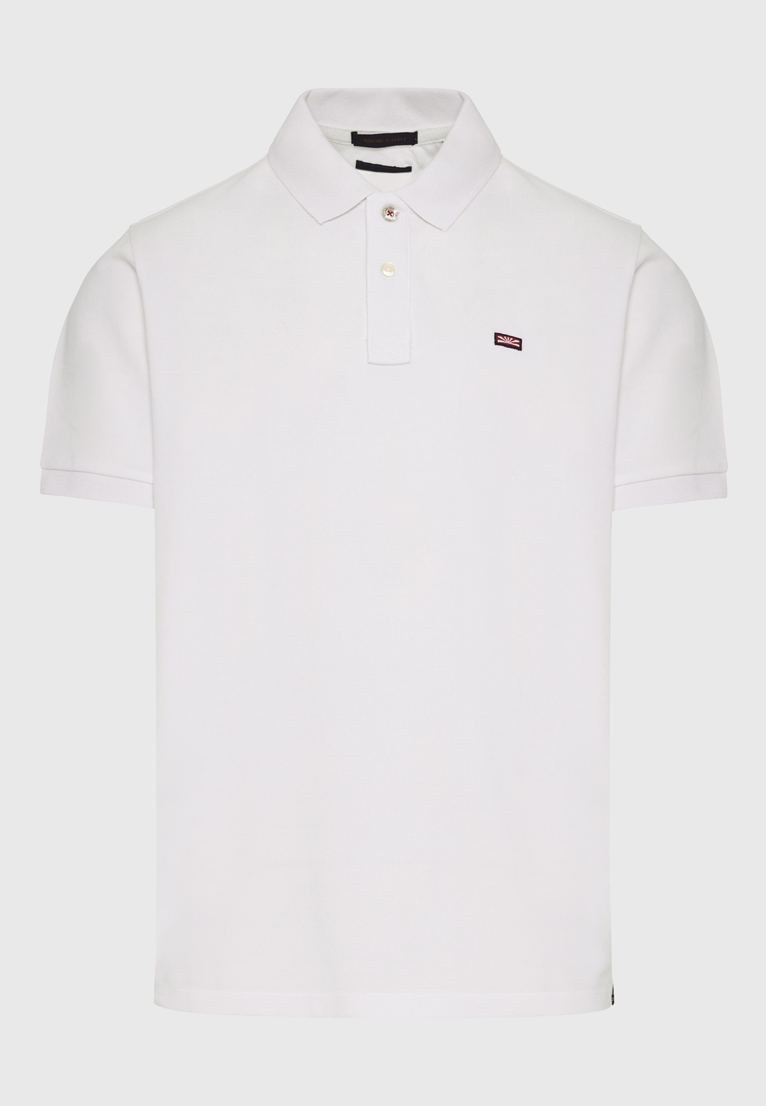 Men's Polo Shirts Funky Buddha White