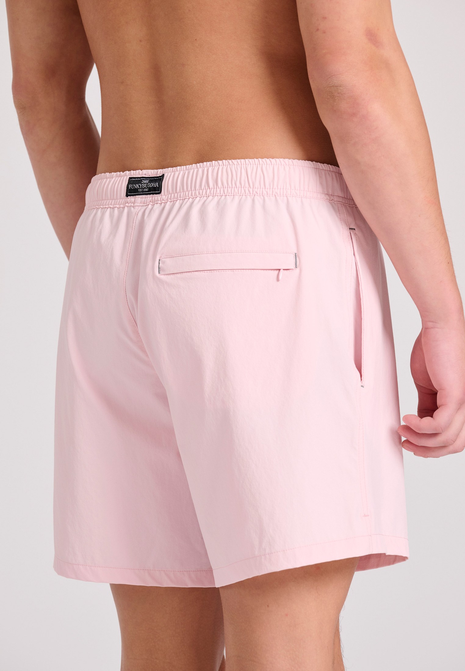 Men's Swim Shorts Funky Buddha Pink