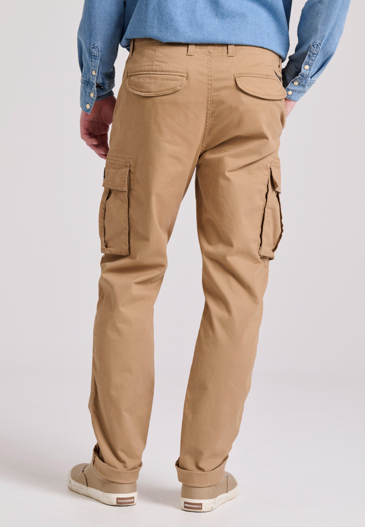 Men's Trousers Funky Buddha Beige