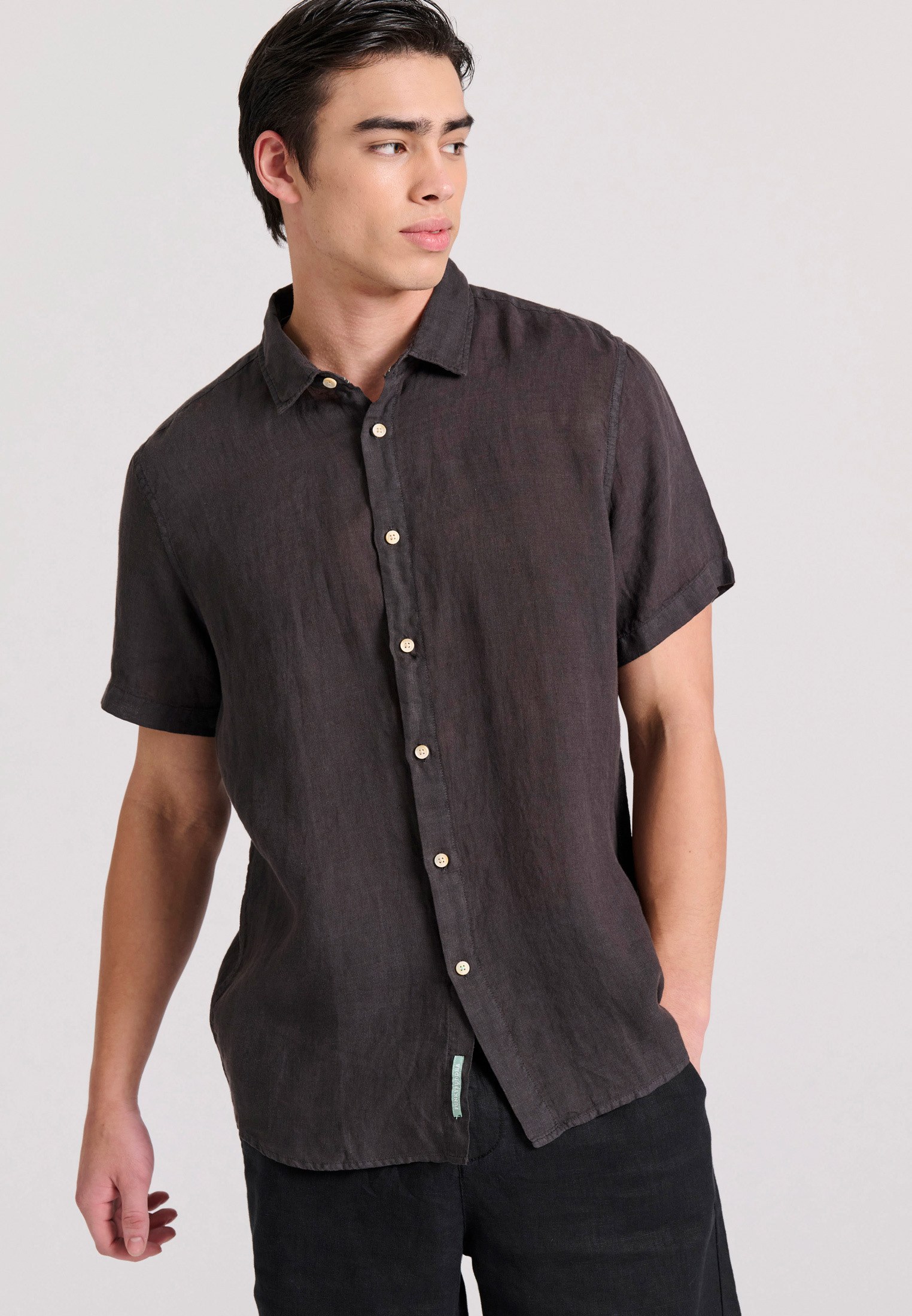 Men's Shirts Funky Buddha Black
