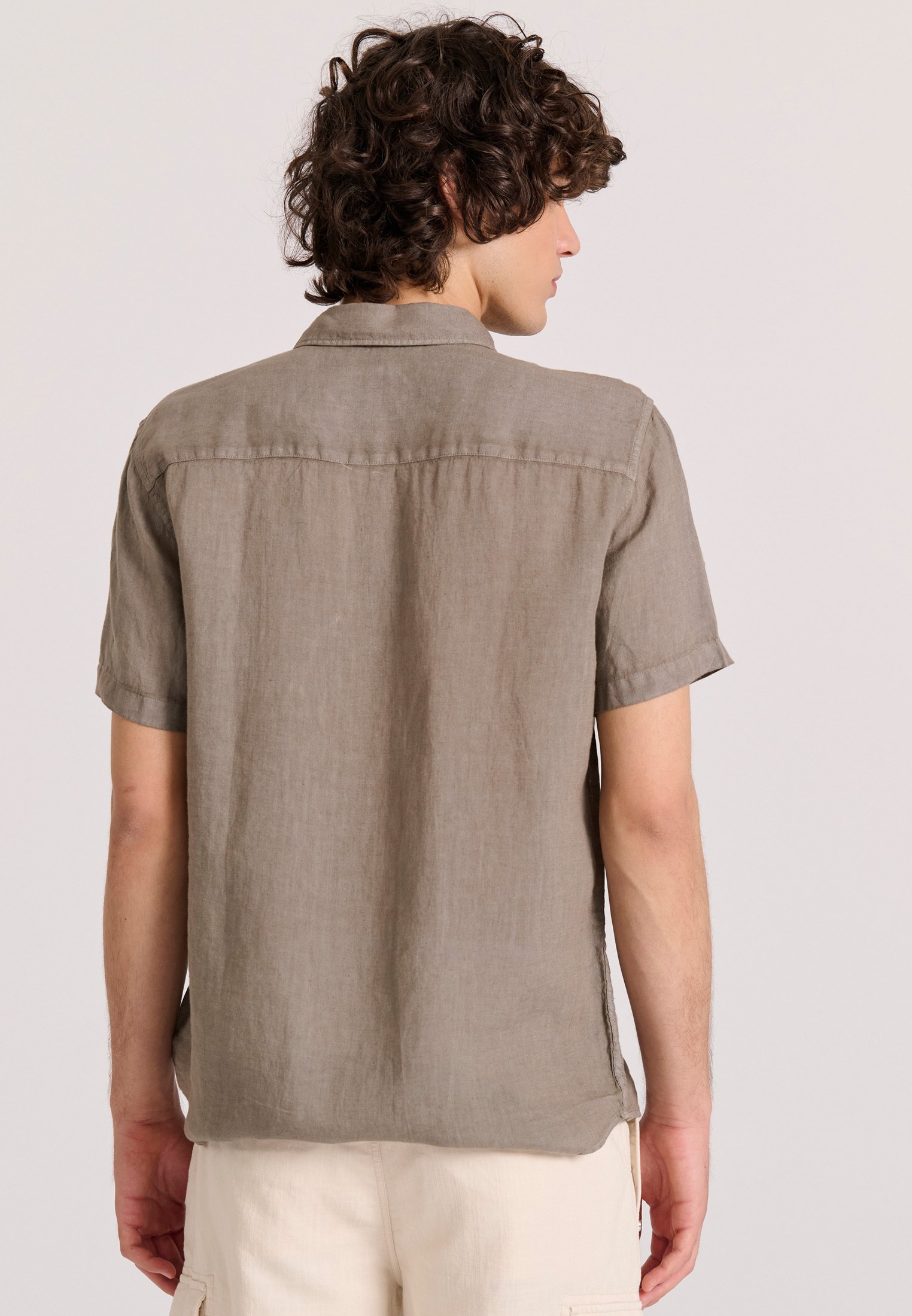 Men's Shirts Funky Buddha Brown