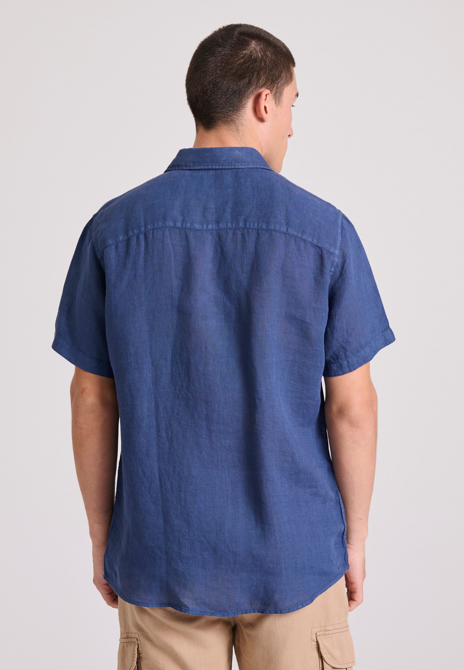 Men's Shirts Funky Buddha Navy