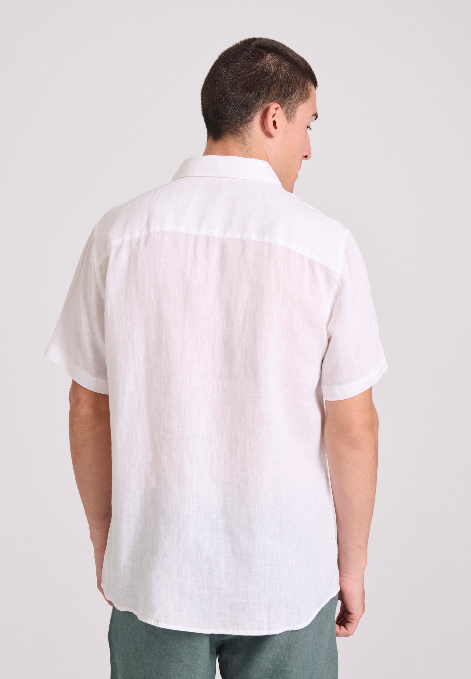 Men's Shirts Funky Buddha White