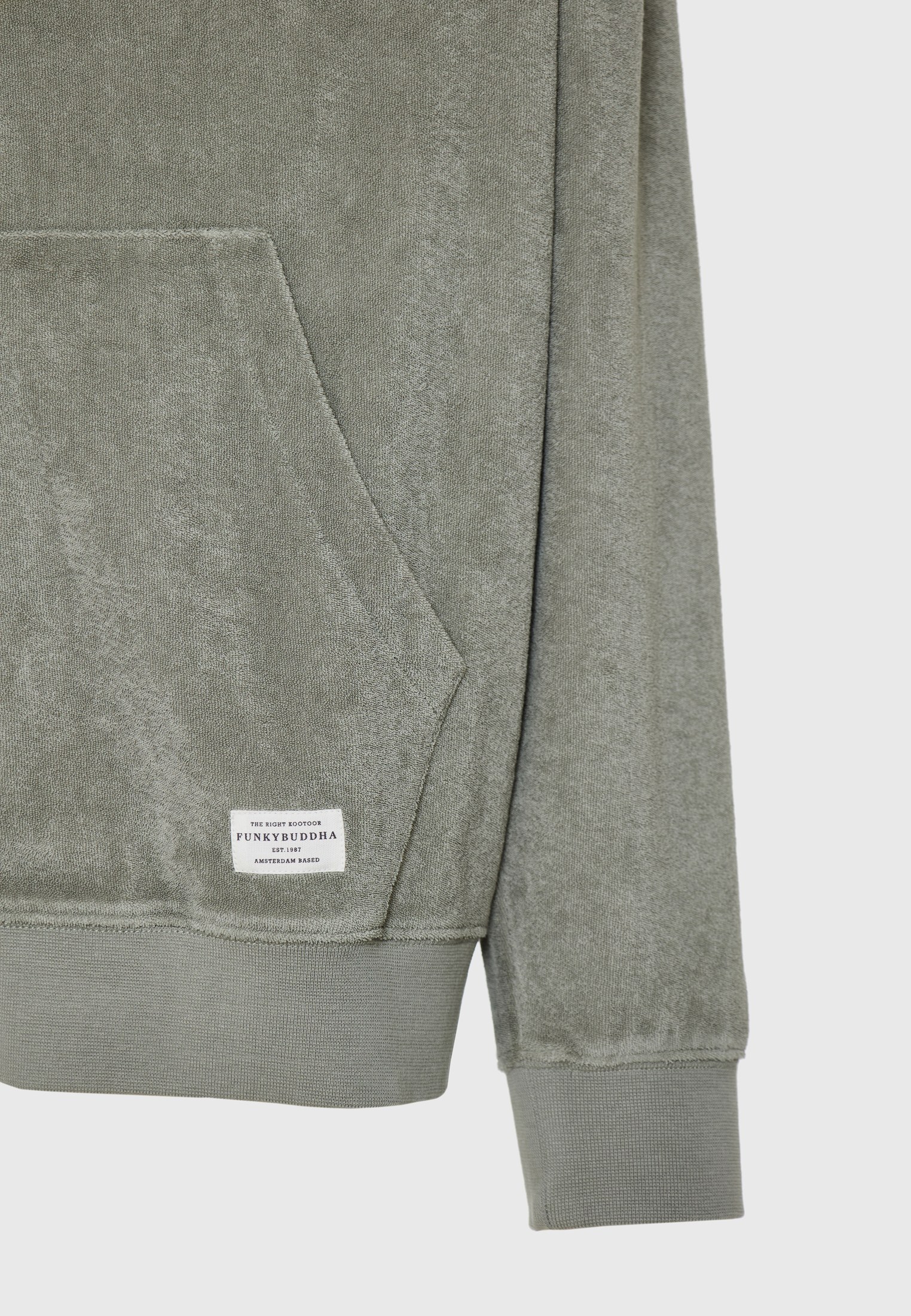 Men's Hoodies & Sweatshirts Funky Buddha Khaki