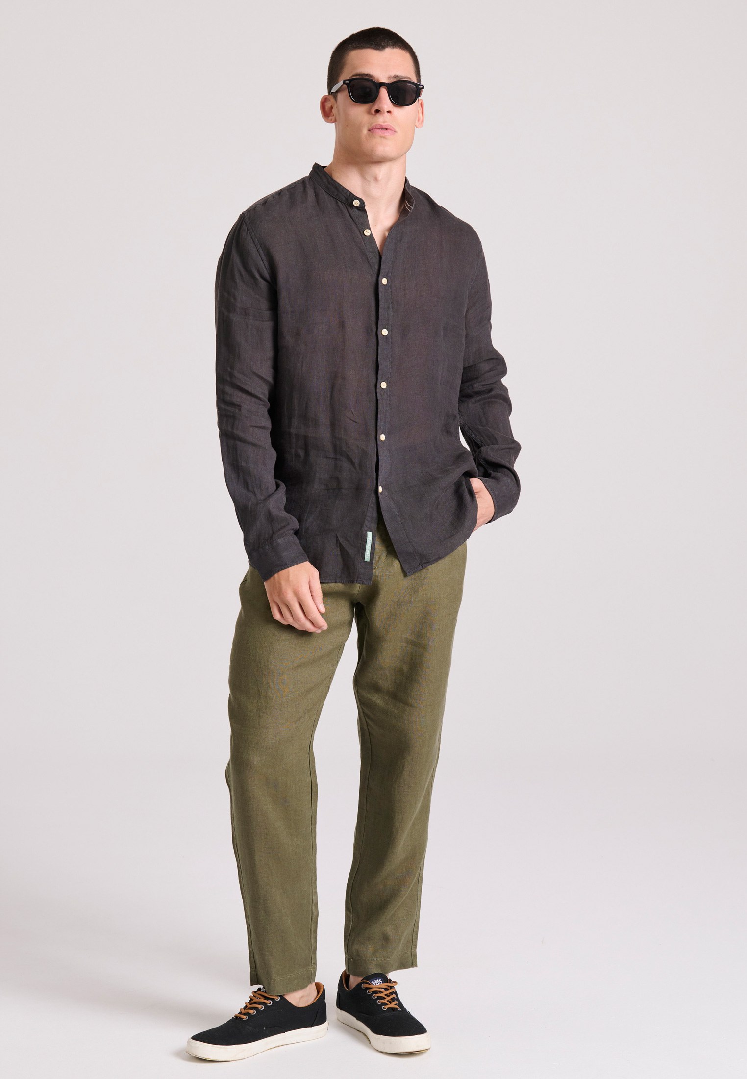 Men's Shirts Funky Buddha Black