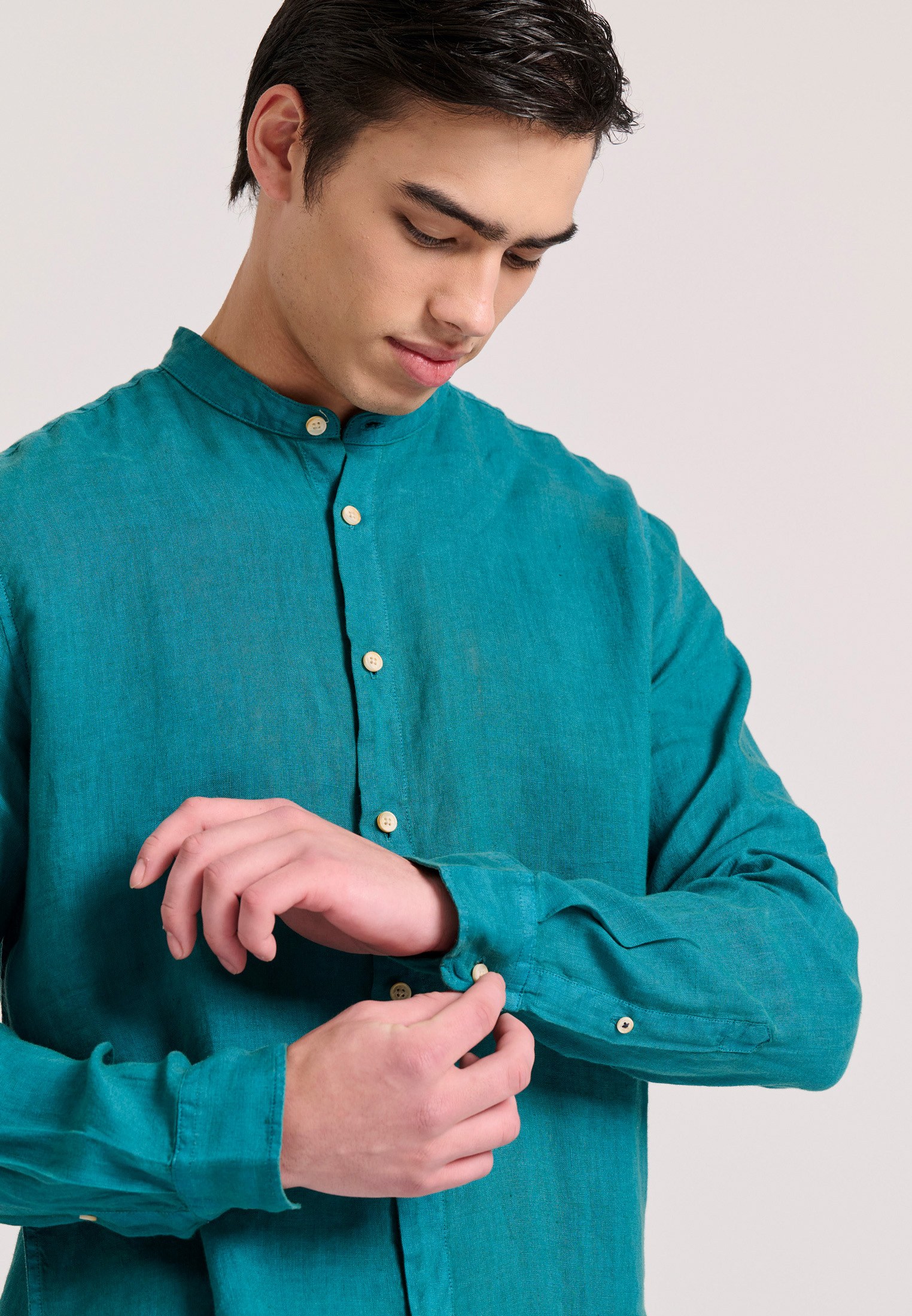 Men's Shirts Funky Buddha Blue