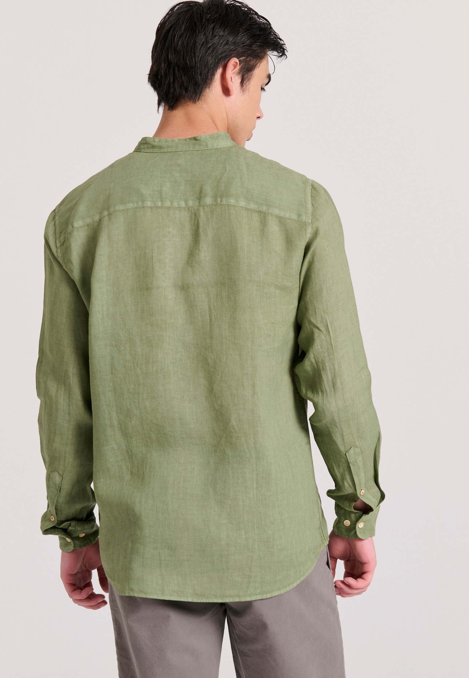 Men's Shirts Funky Buddha Khaki