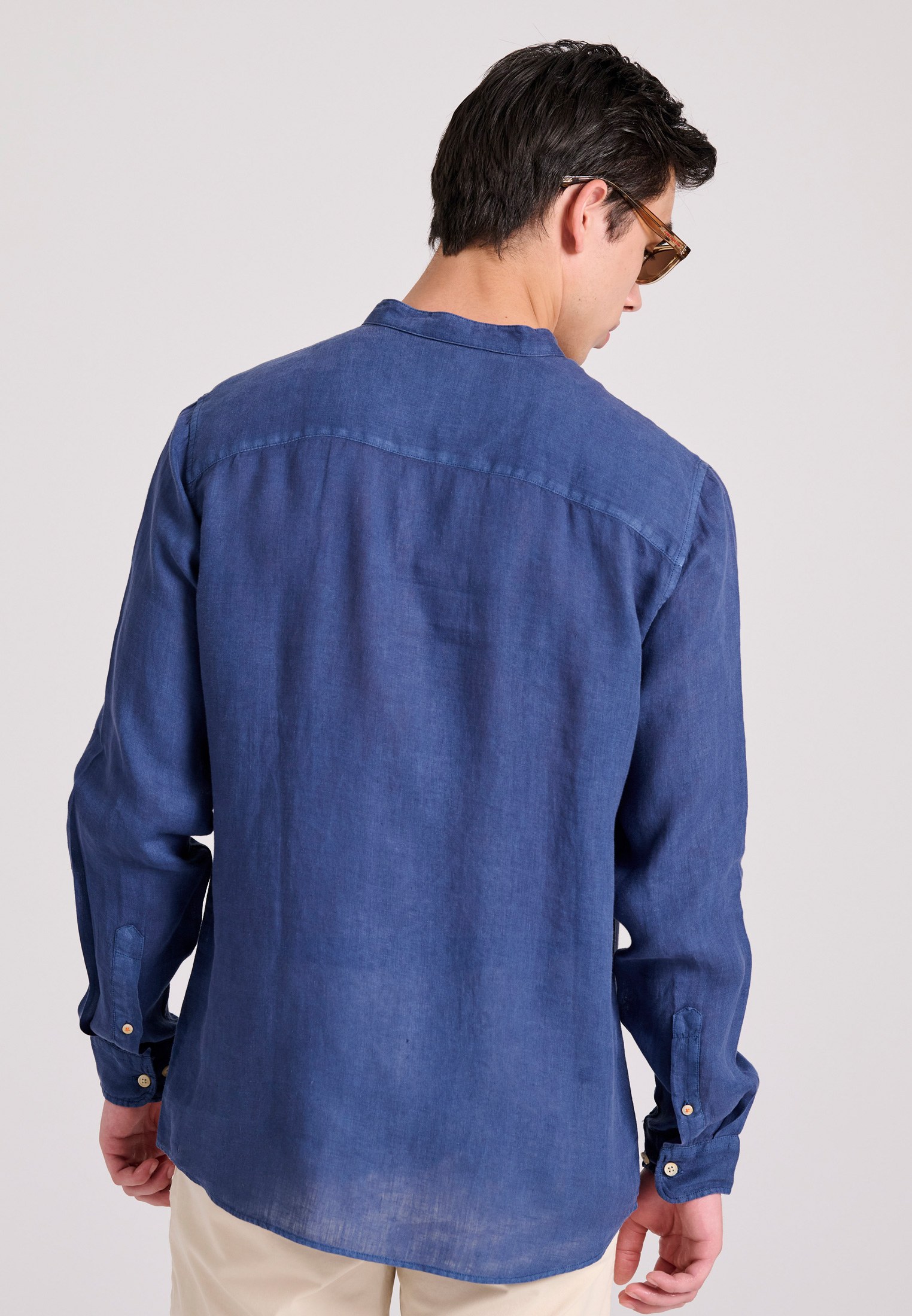 Men's Shirts Funky Buddha Navy