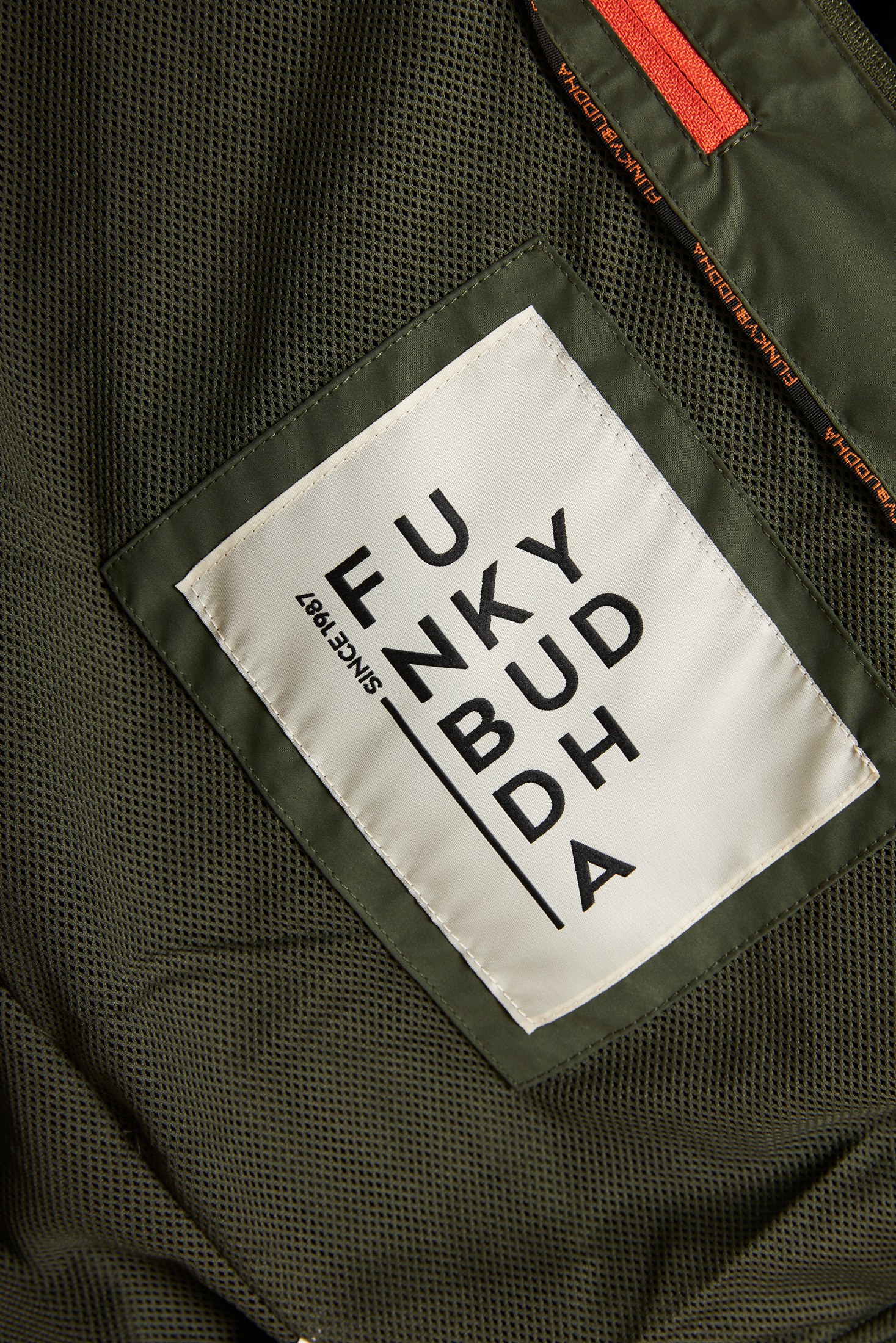Men's Jackets Funky Buddha Khaki