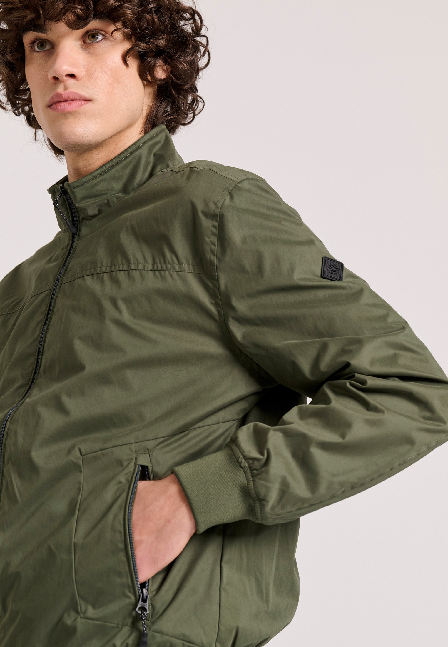 Men's Jackets Funky Buddha Khaki