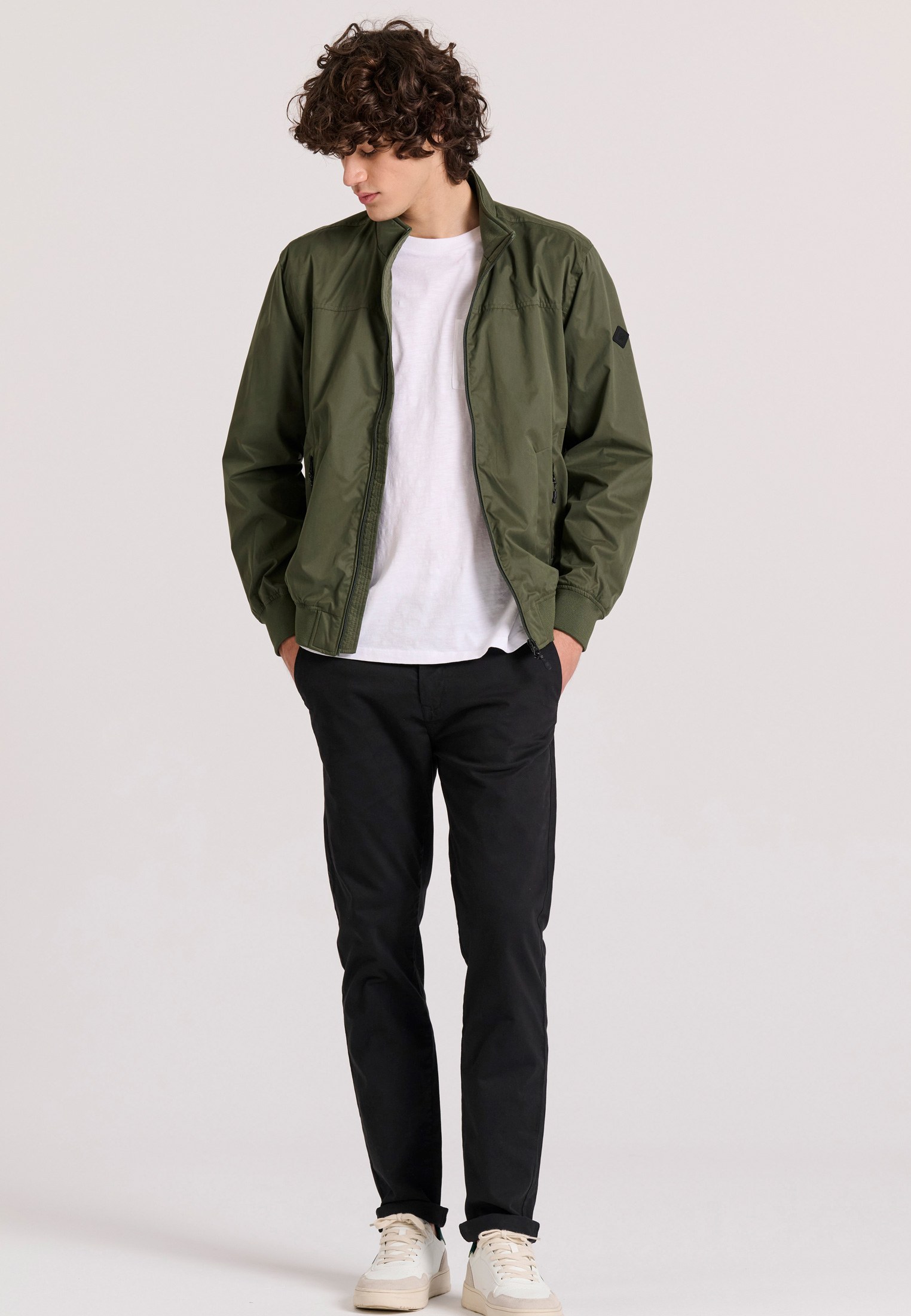 Men's Jackets Funky Buddha Khaki