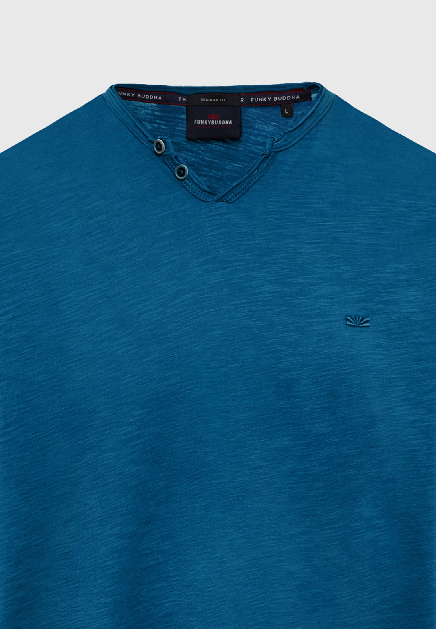 Men's T-Shirts Funky Buddha Blue