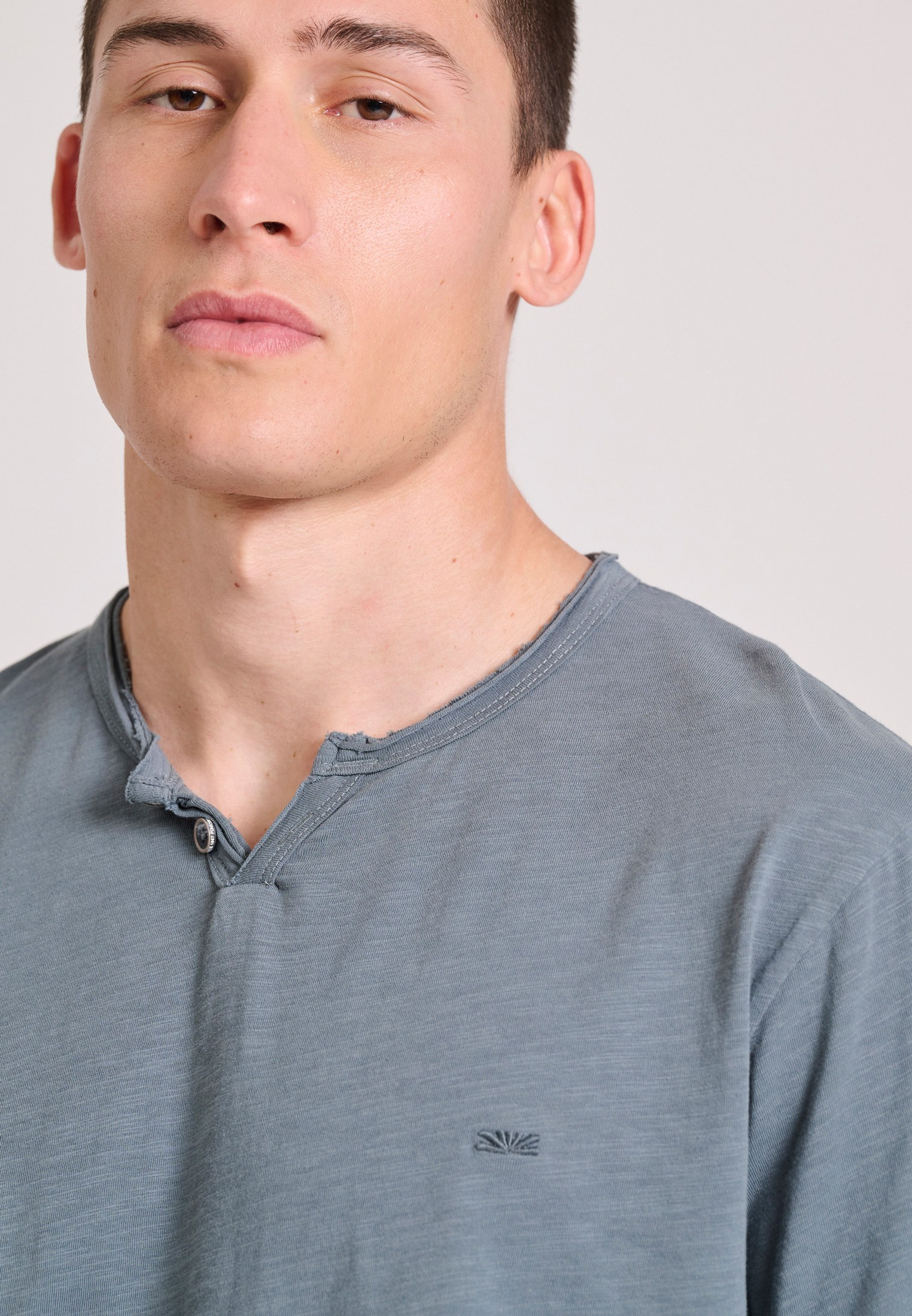 Men's T-Shirts Funky Buddha Gray