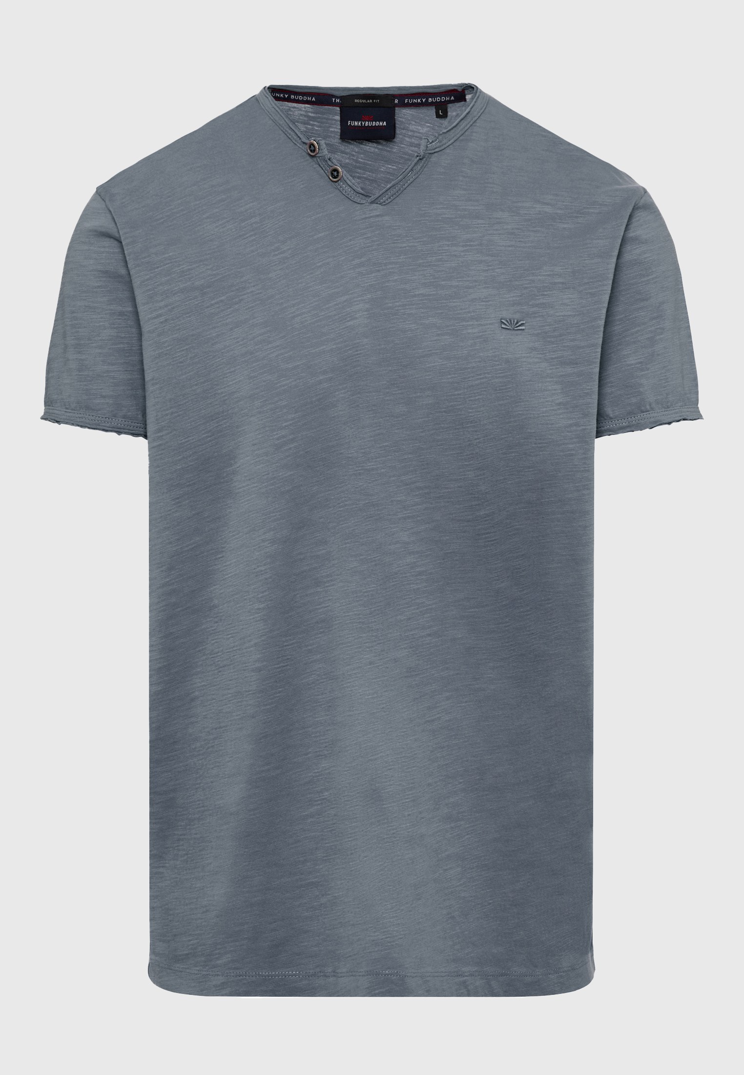 Men's T-Shirts Funky Buddha Gray