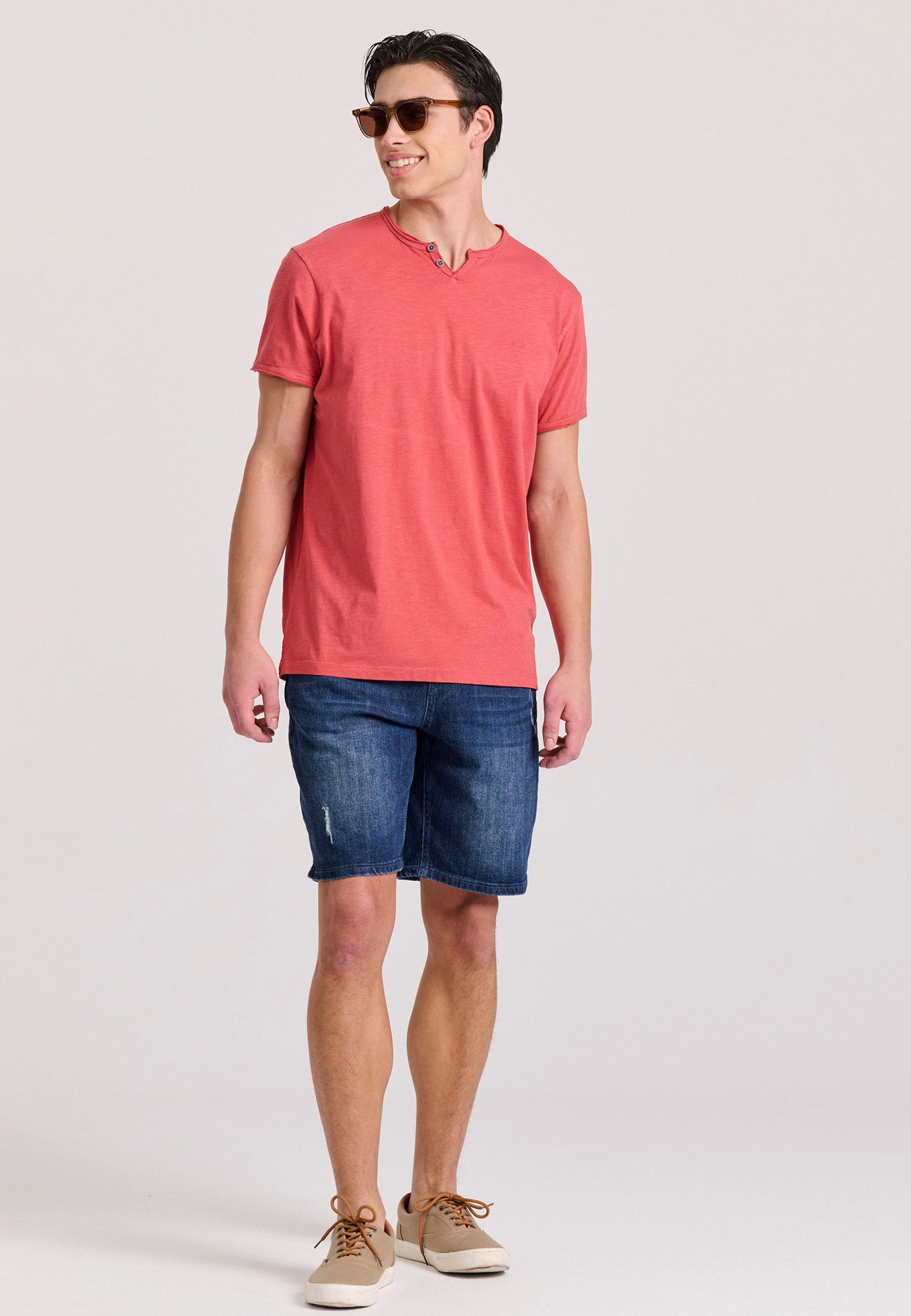 Men's T-Shirts Funky Buddha Red