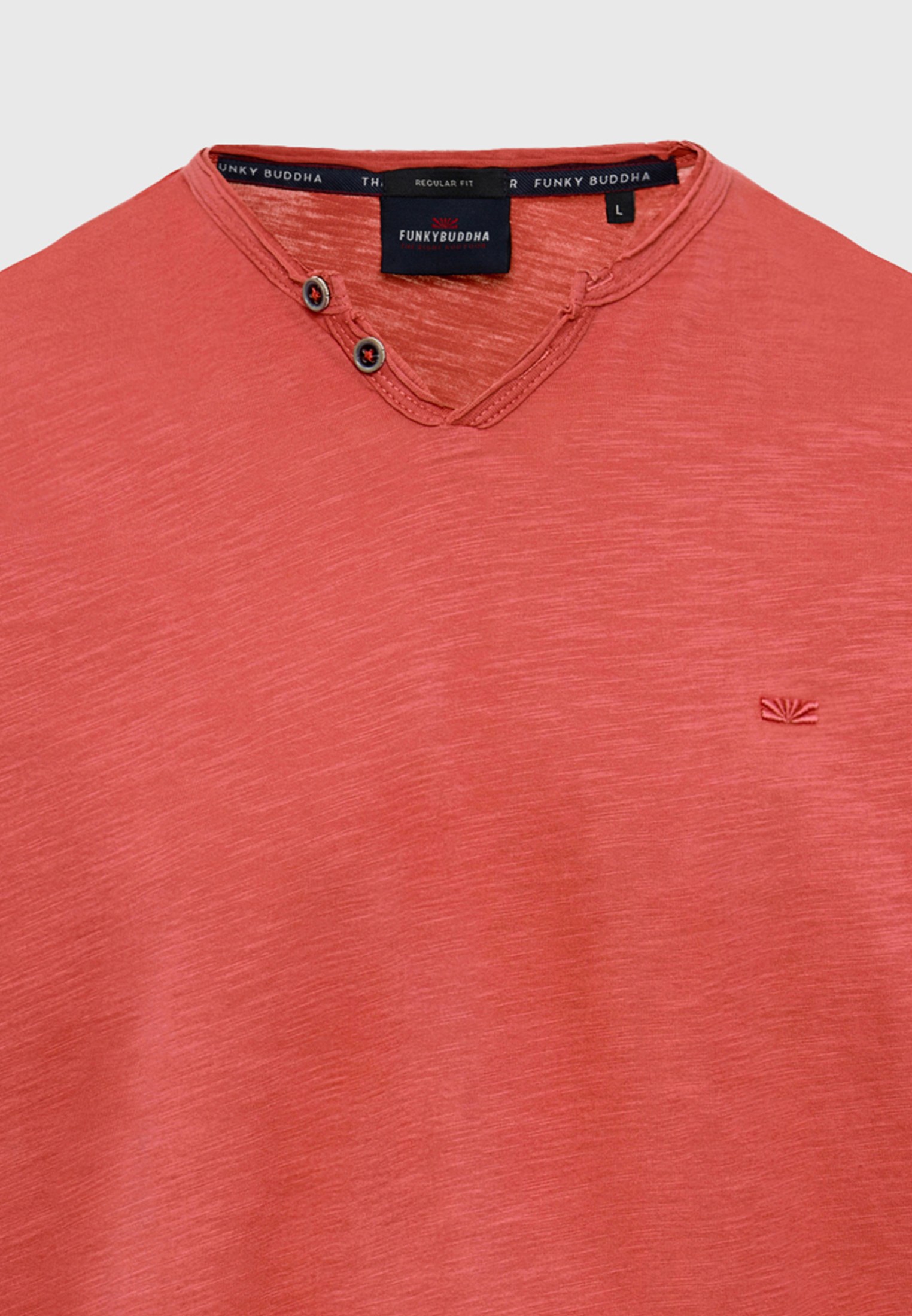 Men's T-Shirts Funky Buddha Red