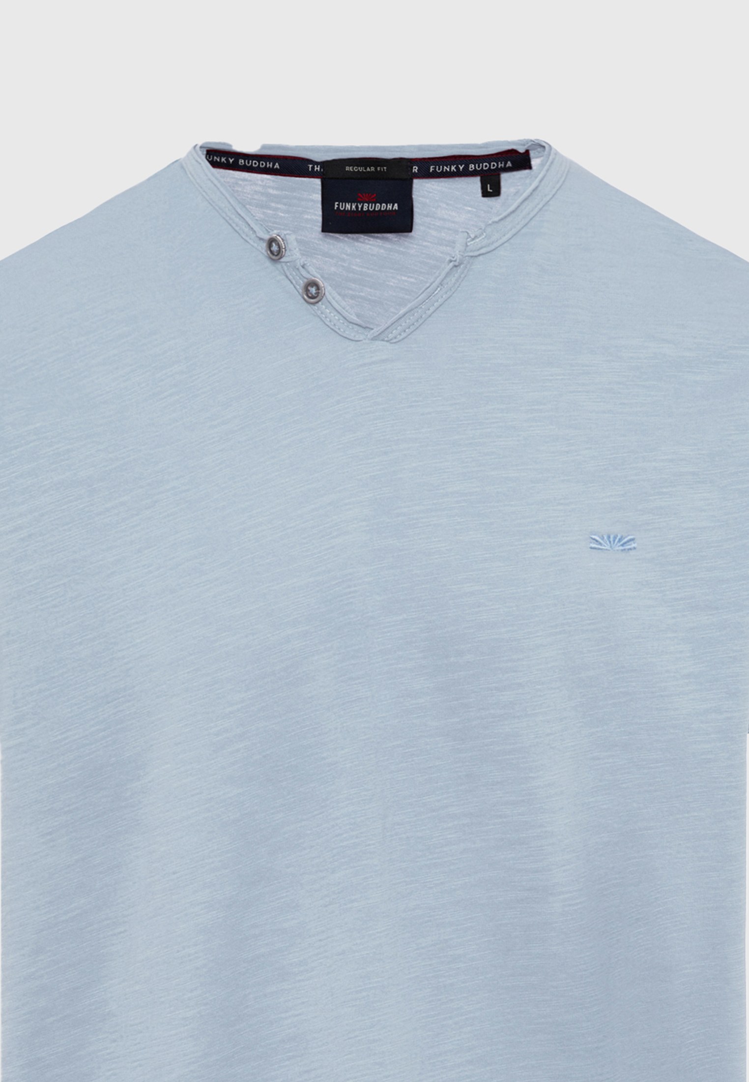 Men's T-Shirts Funky Buddha Blue