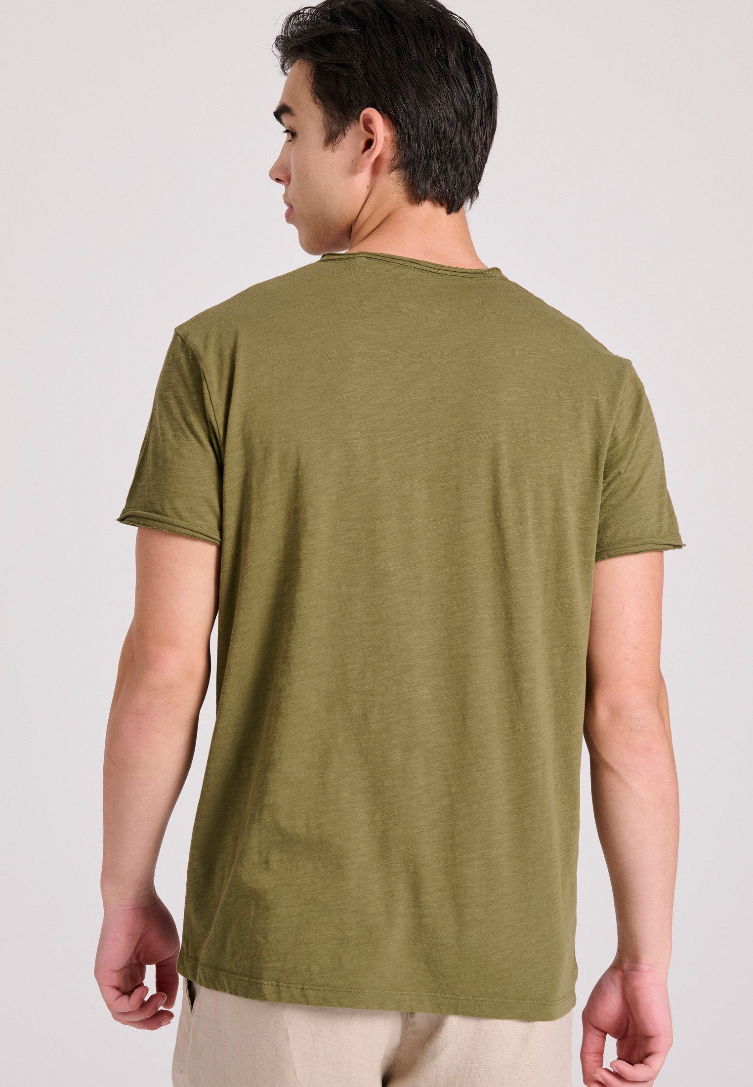 Men's T-Shirts Funky Buddha Khaki
