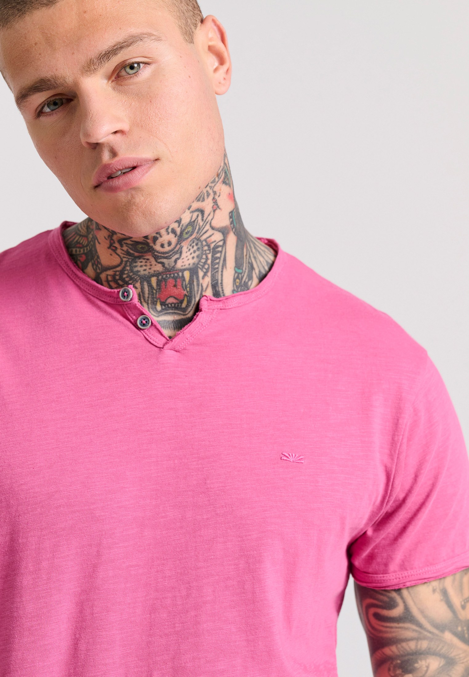 Men's T-Shirts Funky Buddha Pink