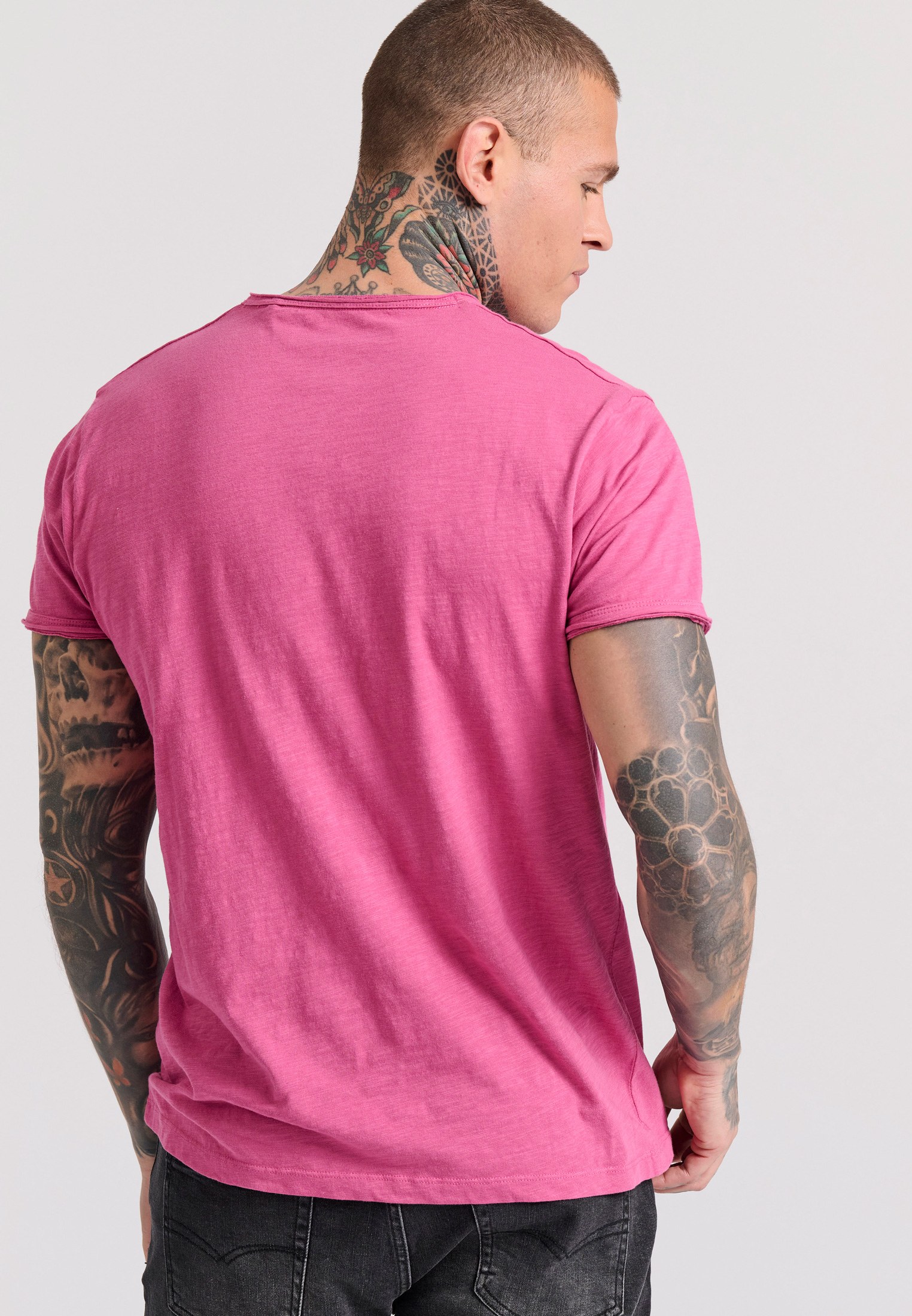 Men's T-Shirts Funky Buddha Pink
