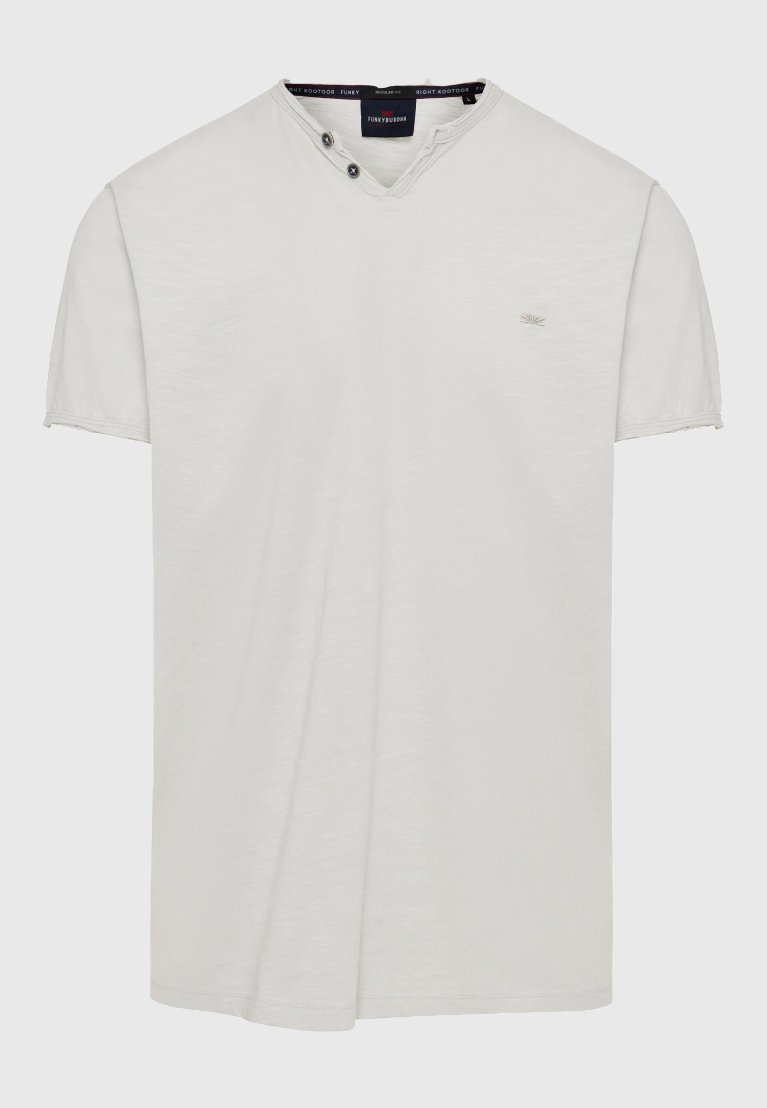 Men's T-Shirts Funky Buddha Gray