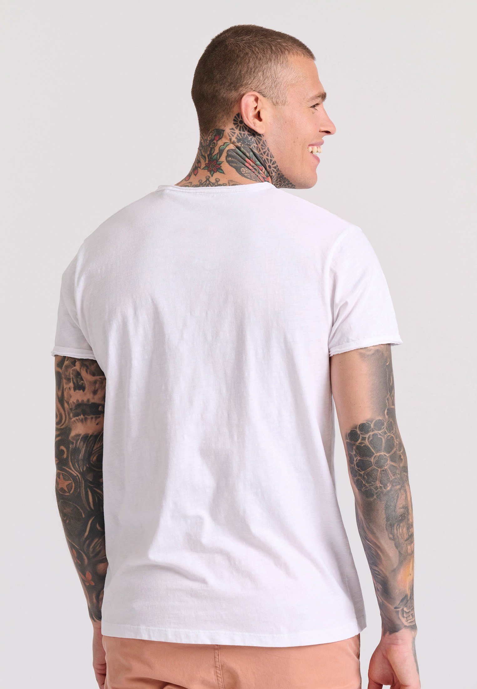 Men's T-Shirts Funky Buddha White