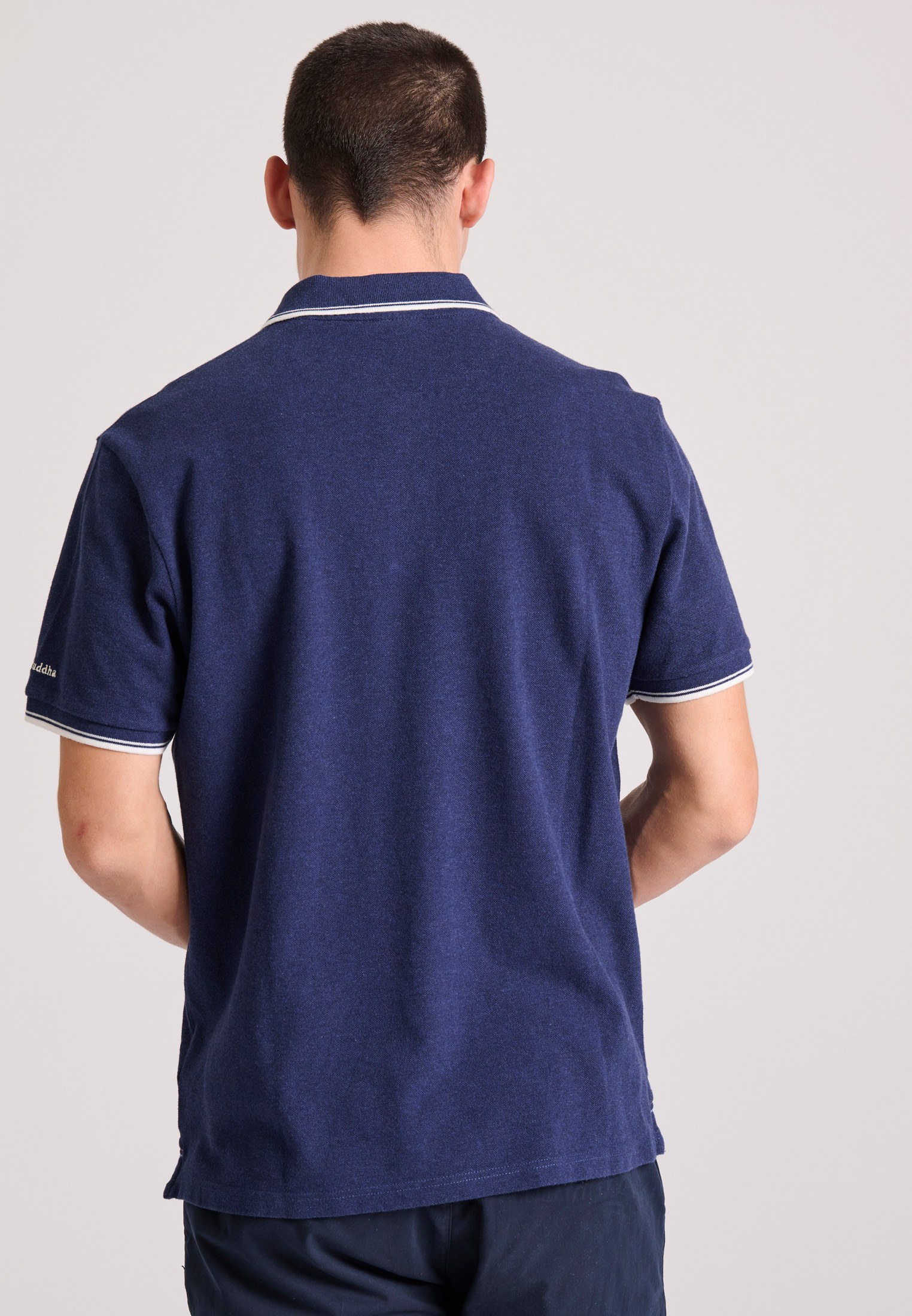 Men's Polo Shirts Funky Buddha Navy